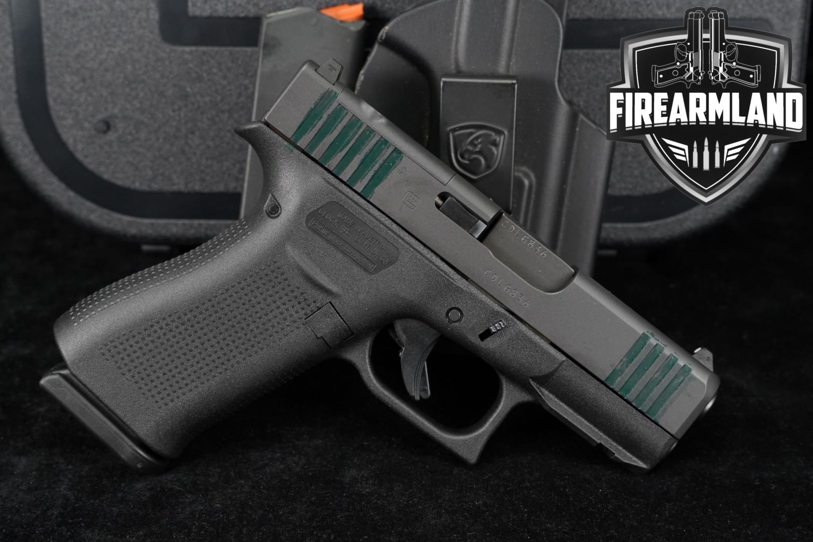 Glock G43X MOS 9mm Luger Black in Good Condition Thumbnail