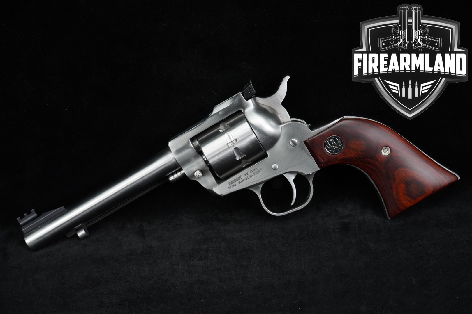 2019 Sturm Ruger Single-Ten New Model .22 LR Satin Stainless in Excellent Condition Thumbnail