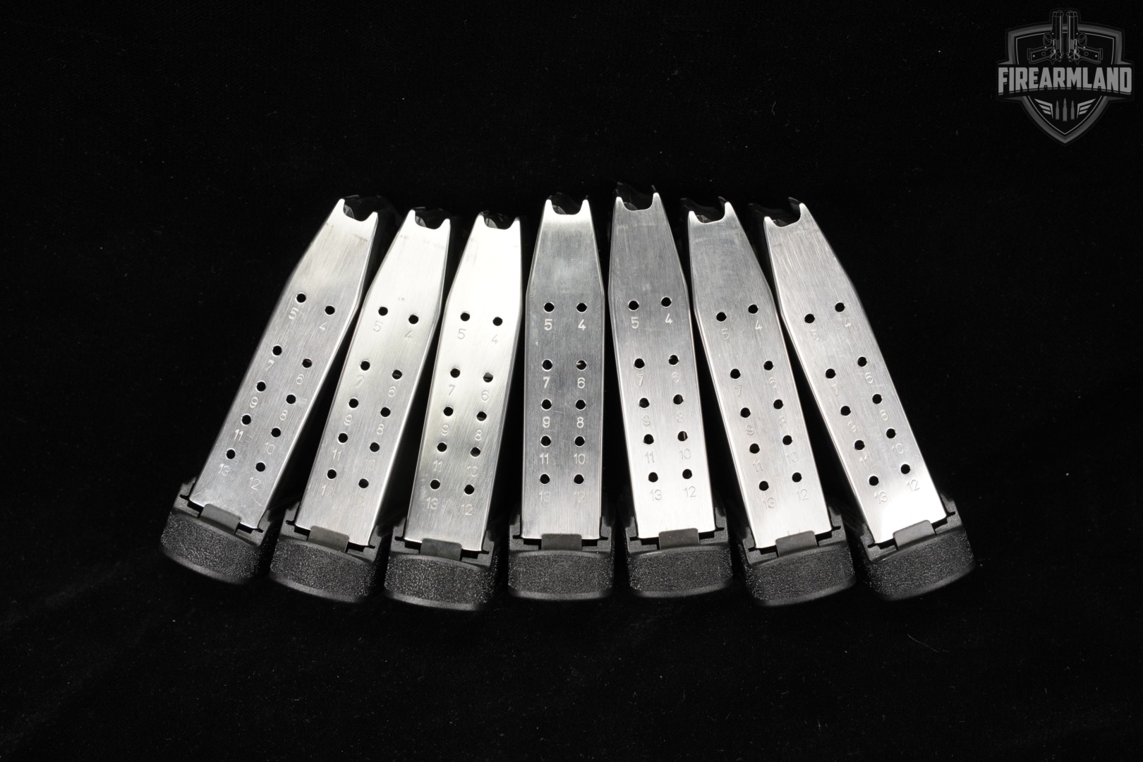 SEVEN (7) Springfield Armory Hellcat 13 Round Magazines 9mm Luger Mags-img-2