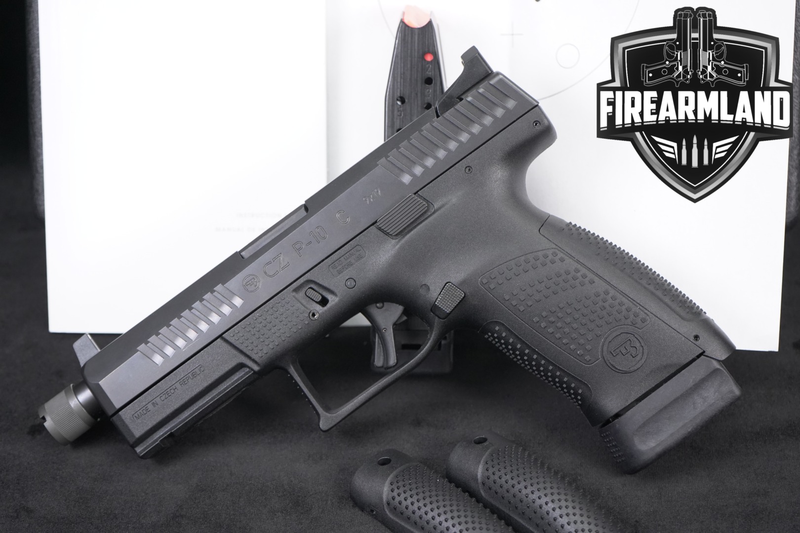 CZ CZ P-10 C Suppressor-Ready (SR) 9mm Luger Black in Excellent Condition Thumbnail