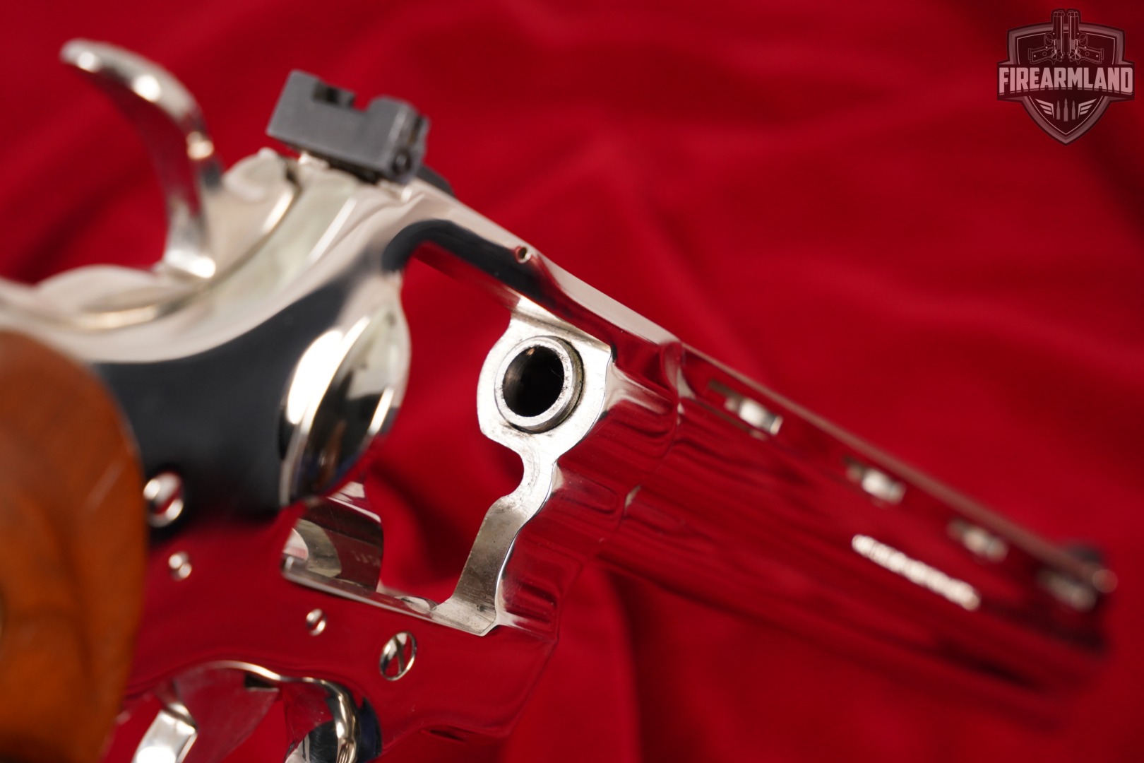 DESIRED 1980 Colt Python Target 38 Special 8" Bright Nickel Snake Gun DA/SA-img-14