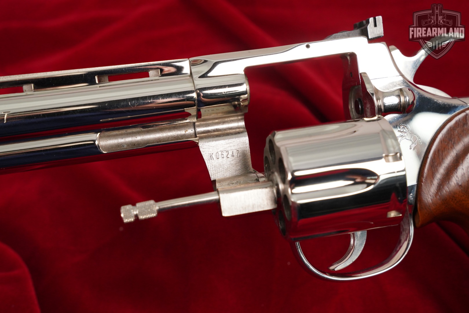 DESIRED 1980 Colt Python Target 38 Special 8" Bright Nickel Snake Gun DA/SA-img-16