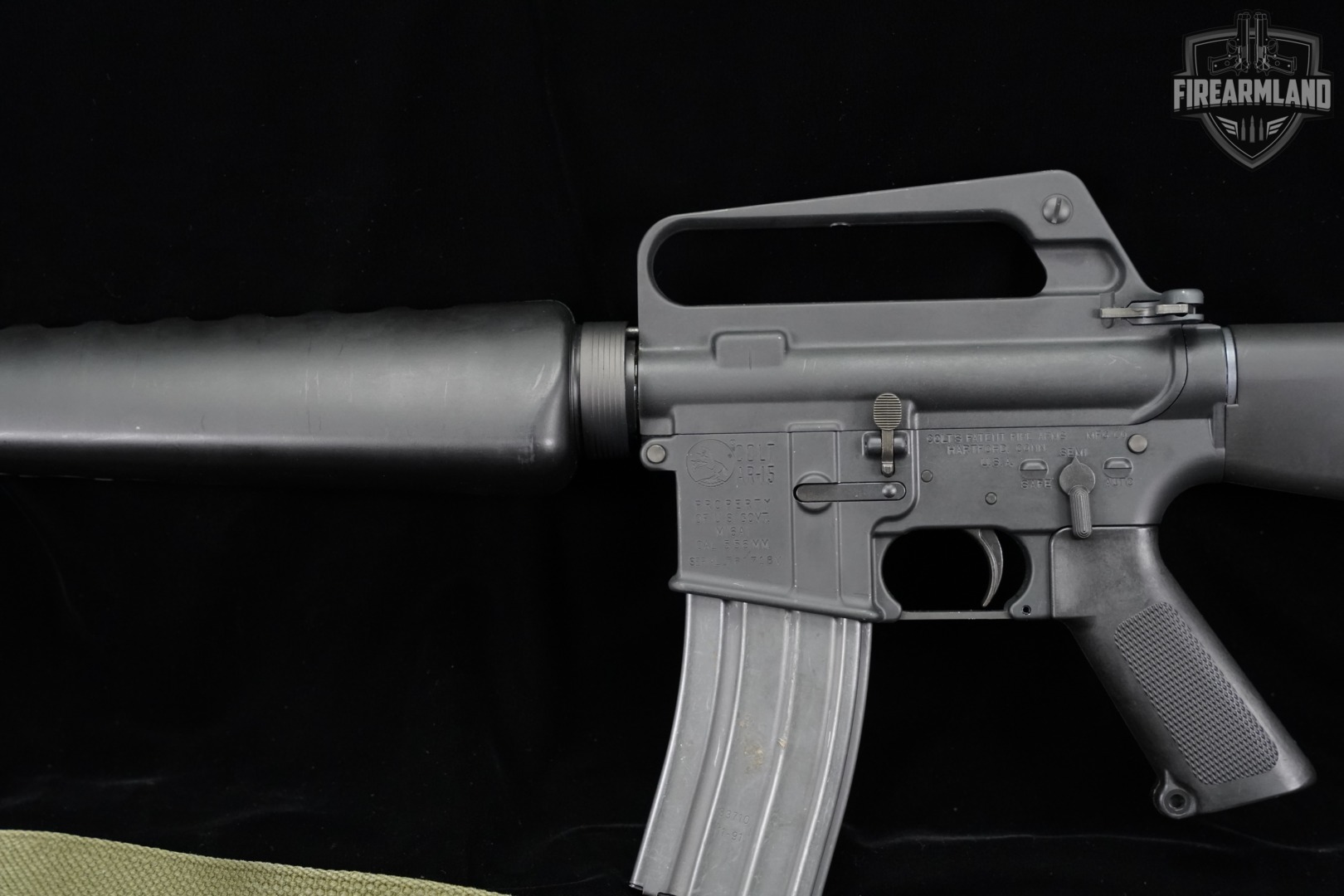 Used Colt M16A1 Reissue; AR-15 Military Classics Auction | FirearmLand