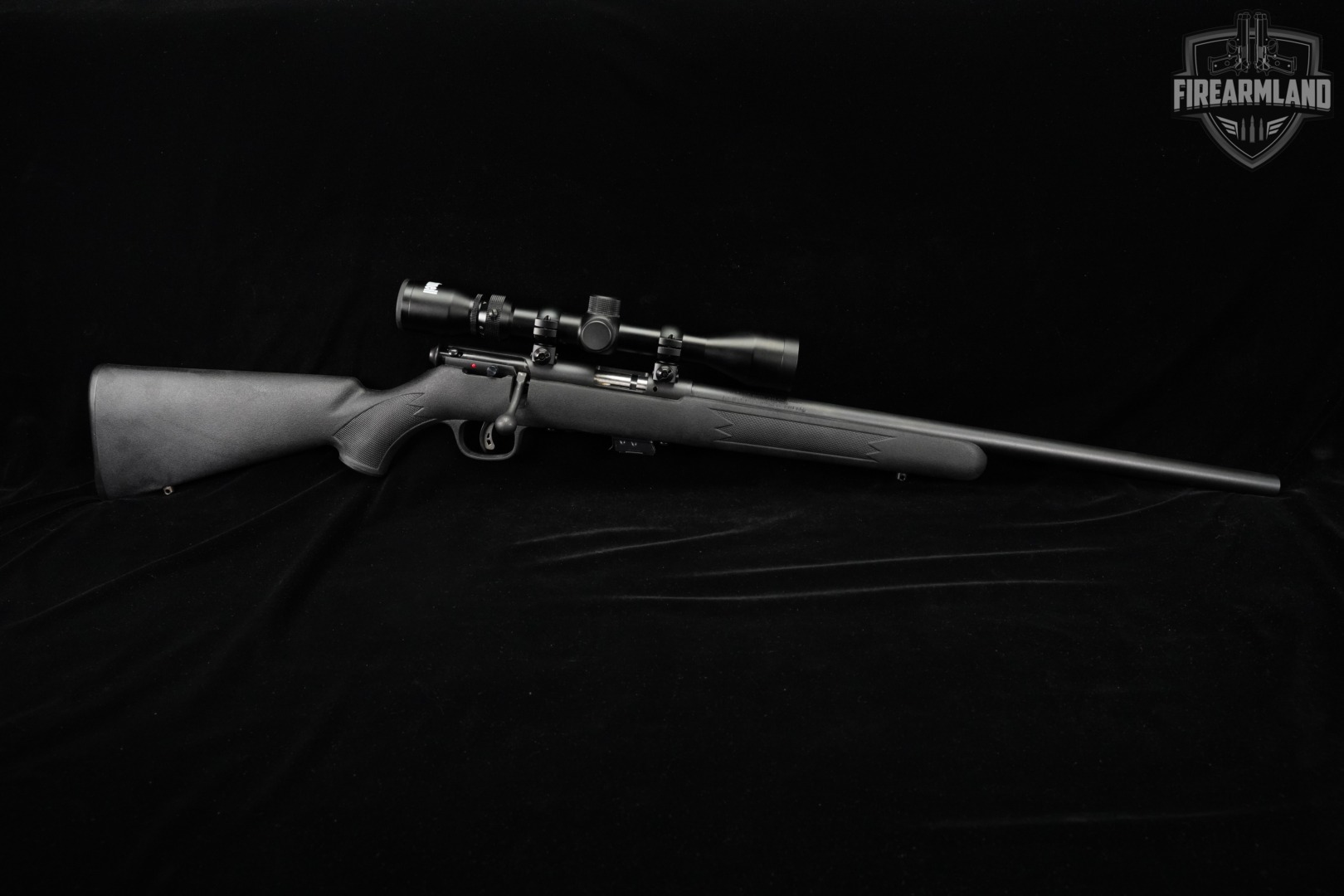 Savage Arms Mark II FV 22LR 21" Blued & Synthetic MK 2 +BUSHNELL SCOPE-img-3