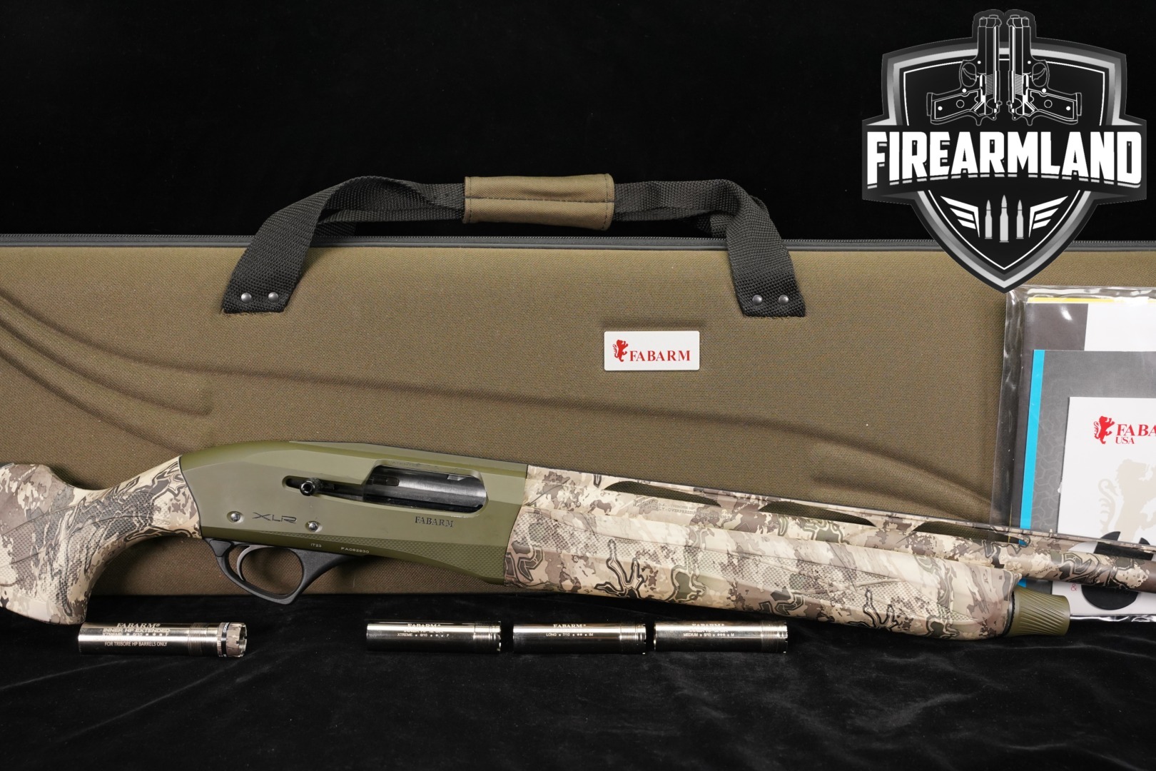 Fabarm XLR5 Waterfowler 12 Gauge OD Green & TrueTimber Viper Western Camo in Very Good Condition Thumbnail