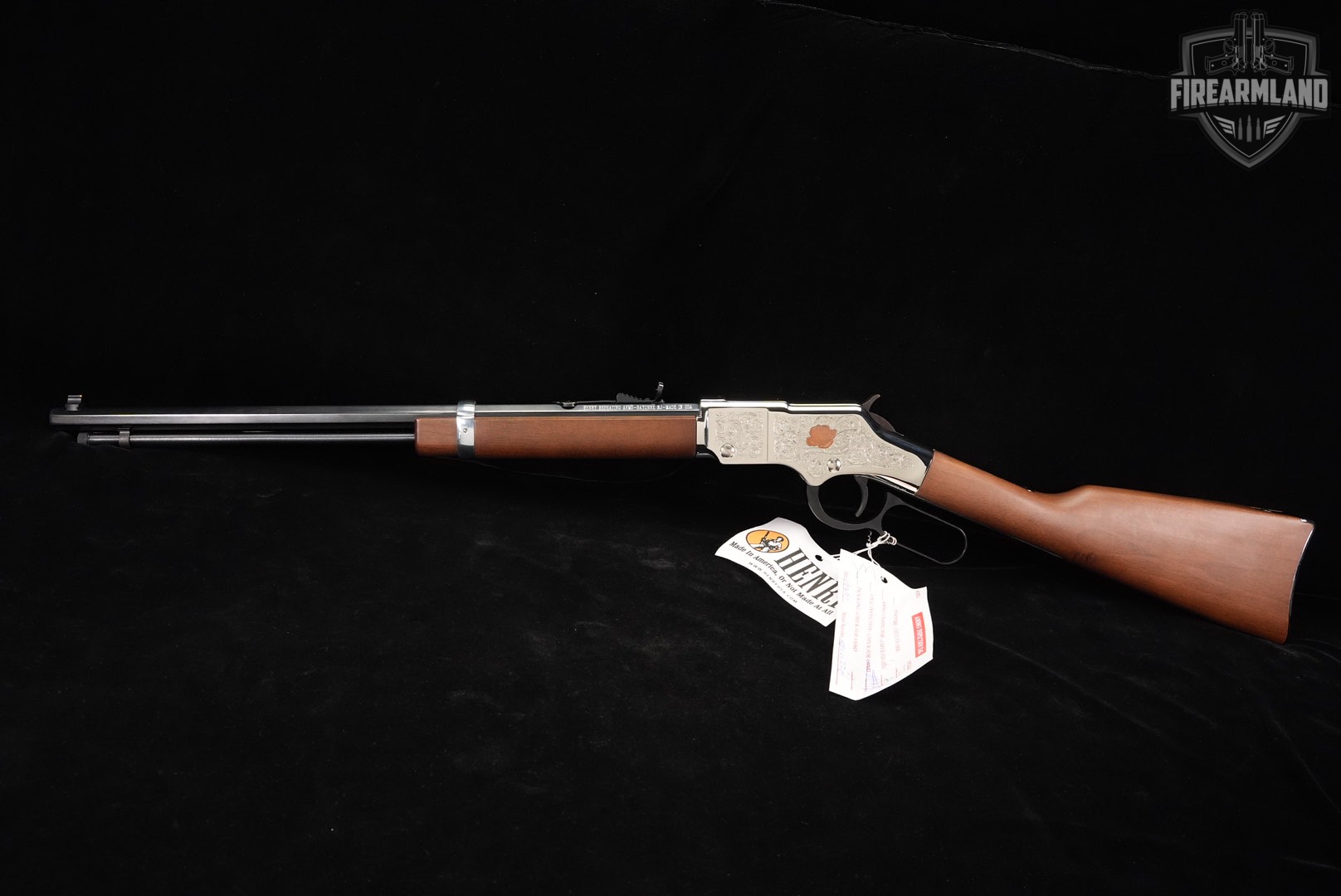 Henry Golden Boy American Beauty 22LR 20" Nickel-Plated & Walnut OCTAGON-img-6