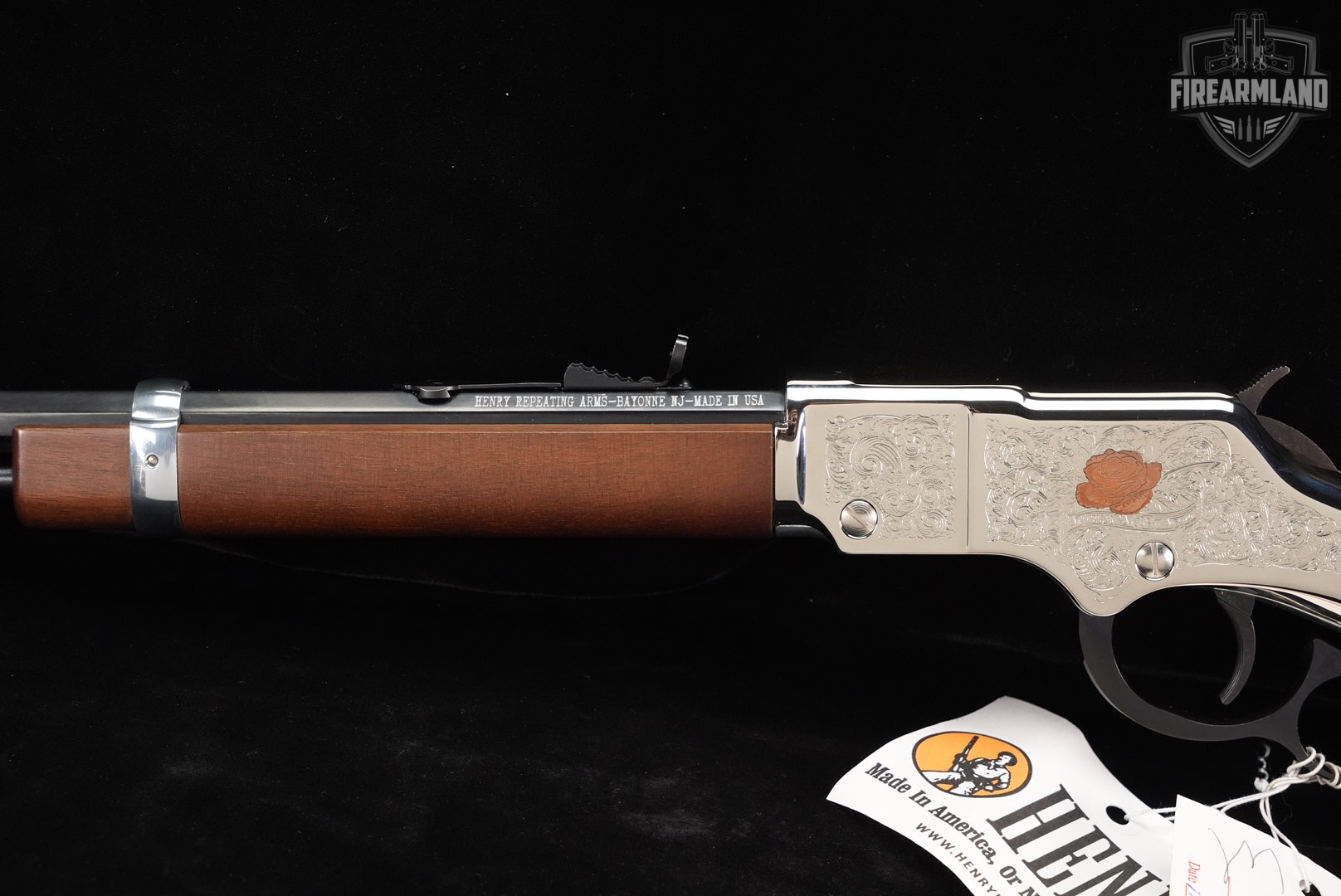 Henry Golden Boy American Beauty 22LR 20" Nickel-Plated & Walnut OCTAGON-img-8