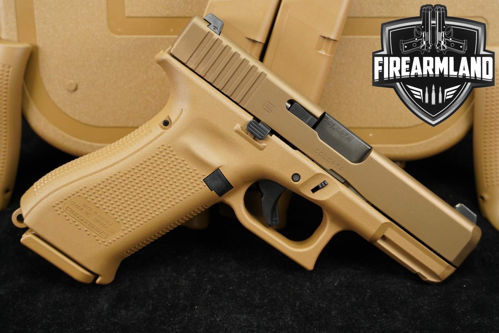 Glock 19X 9mm Luger Coyote in Very Good Condition Thumbnail
