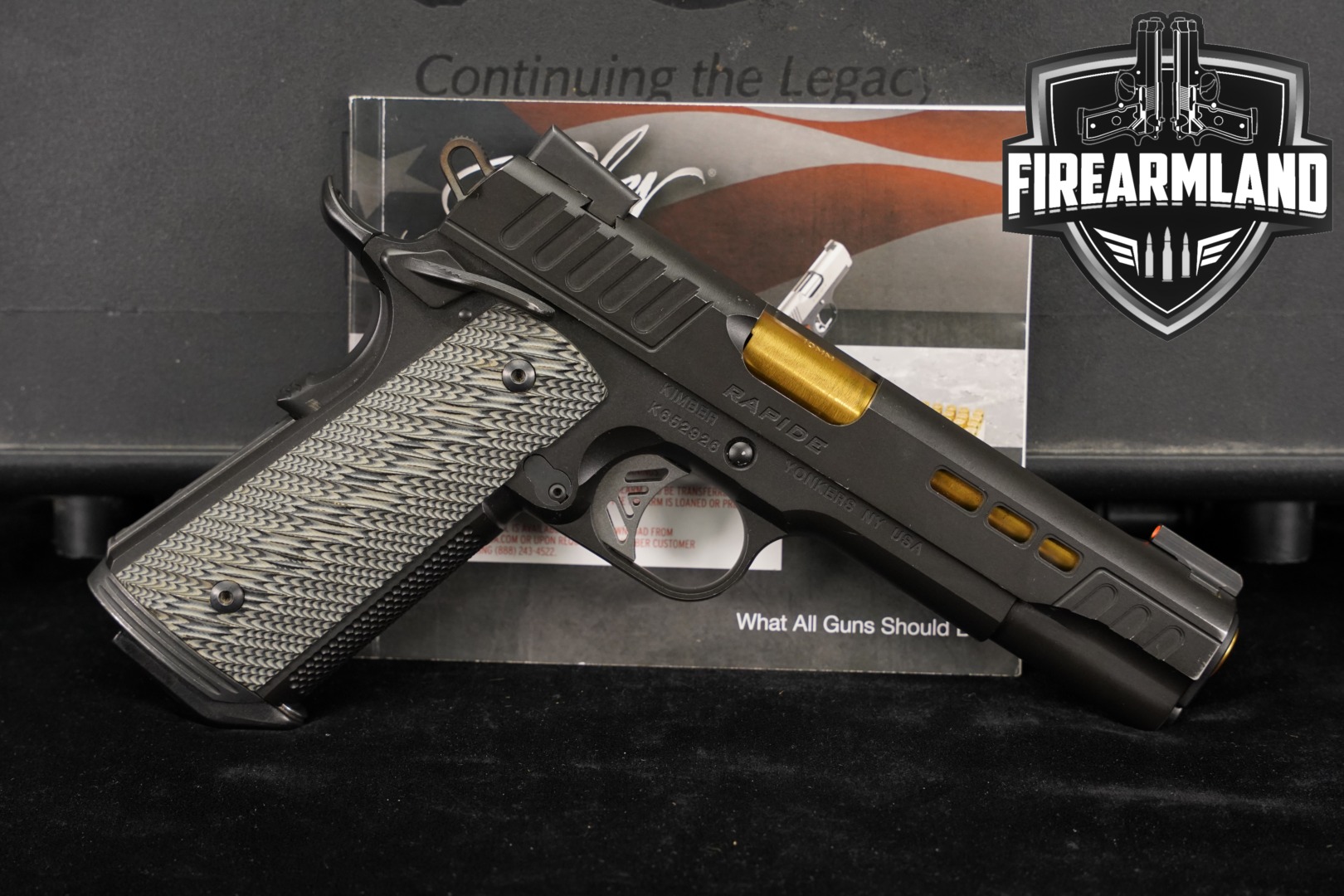 Kimber Rapide DN 10mm Black in Good Condition Thumbnail
