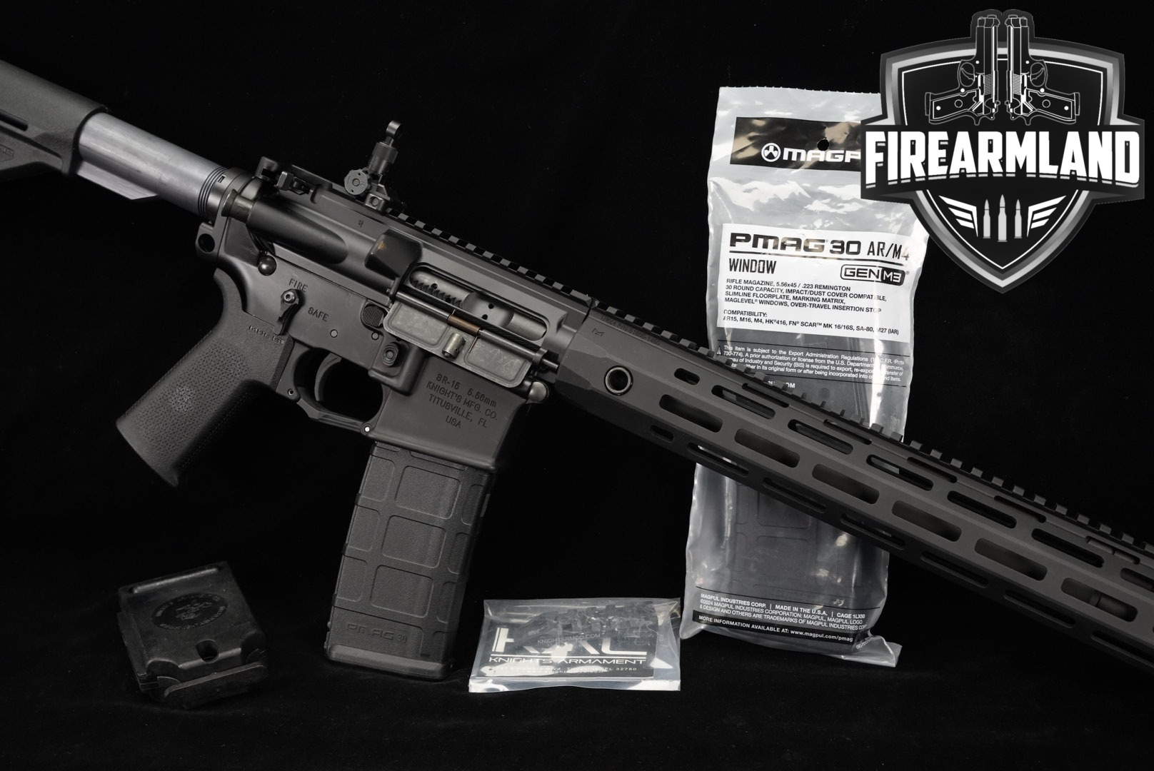Knights Armament KAC SR-15 E3 Mod 2 5.56 NATO AR15 SR15 AR URX +TWO MAGS-img-0