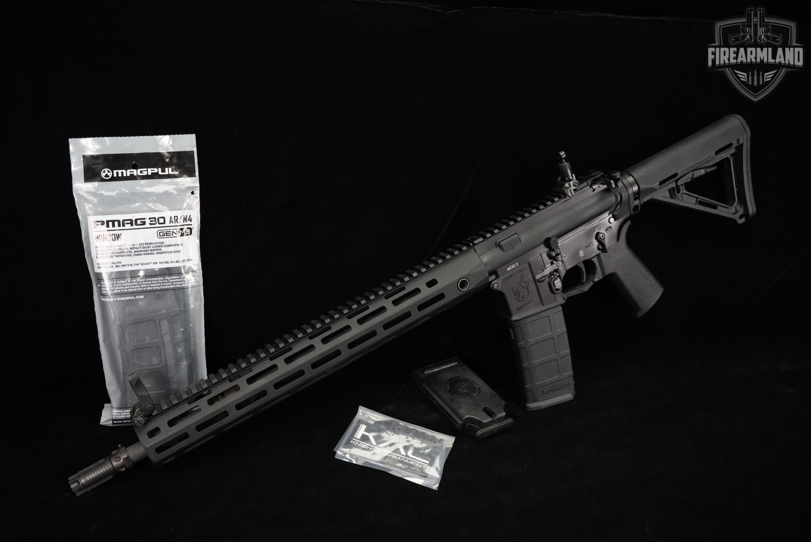 Knights Armament KAC SR-15 E3 Mod 2 5.56 NATO AR15 SR15 AR URX +TWO MAGS-img-2
