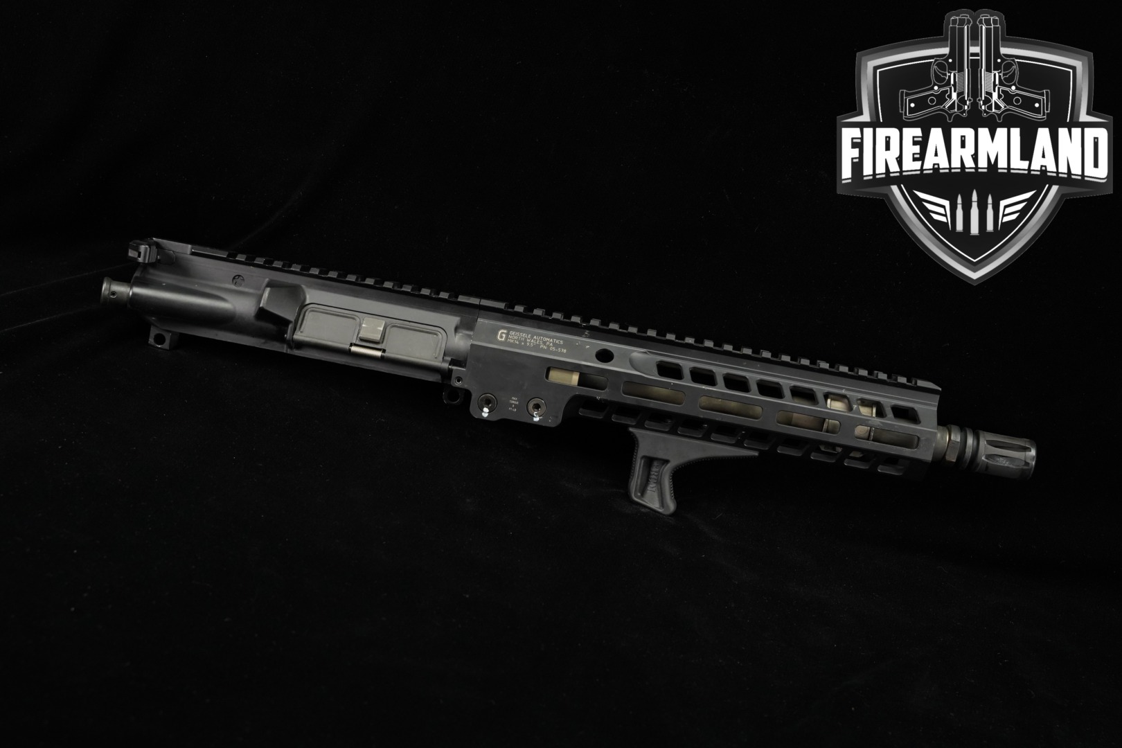 Bravo Company Mfg (BCM) 10.5" 5.56 NATO Upper with Geissele MK14 Handguard 5.56mm NATO in Good Condition Thumbnail