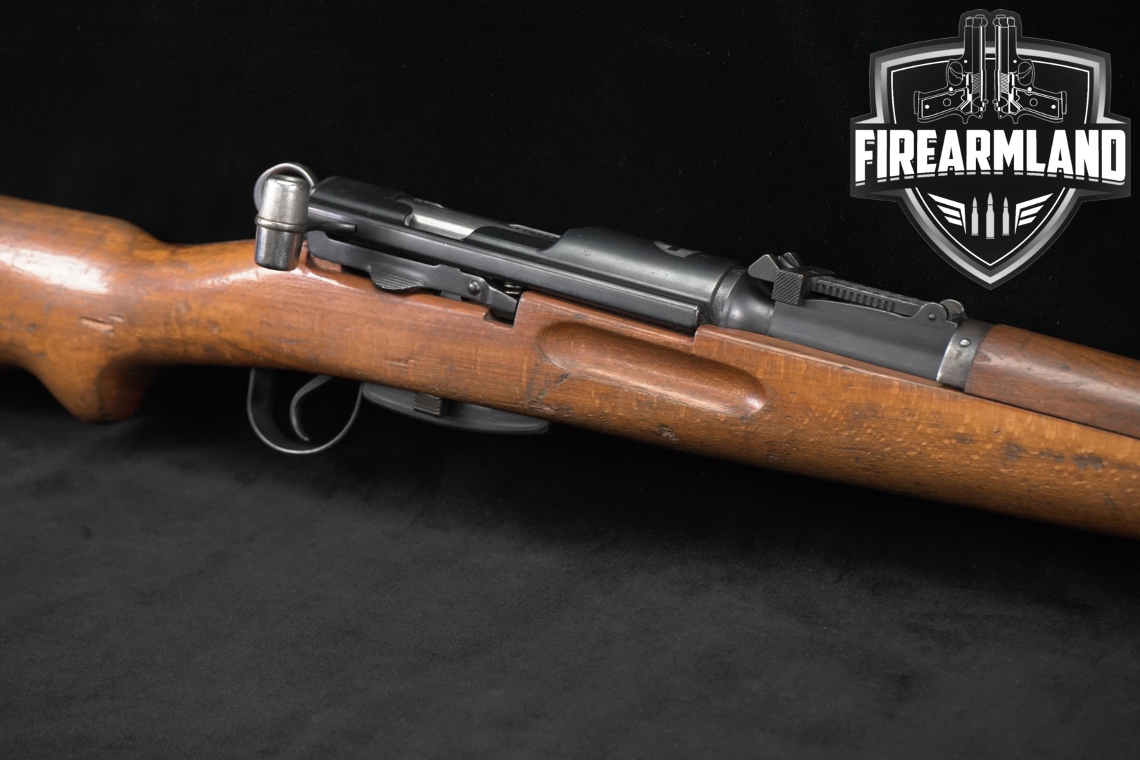 1947 Waffenfabrik Bern (W+F Bern) Karabiner Modell 1931 (K31) 7.5x55mm Swiss Wood in Good Condition Thumbnail
