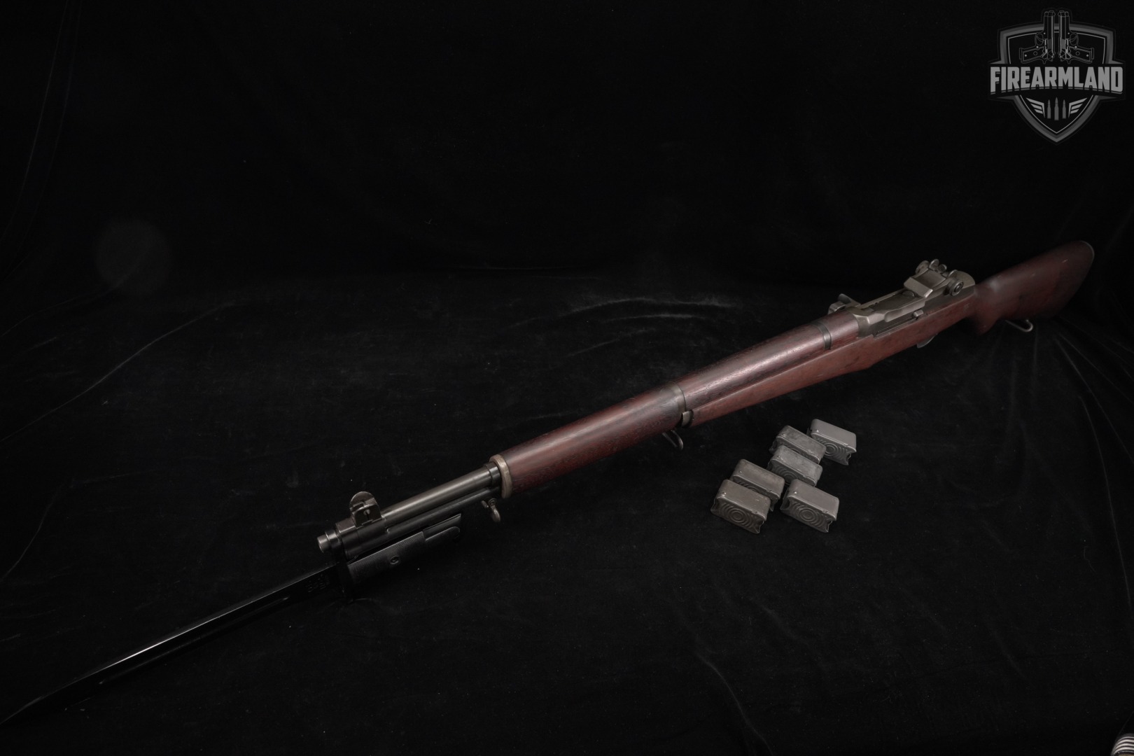 1955 Harrington & Richardson M1 Garand 30-06 H&R 24" USGI +BAYONET-img-2