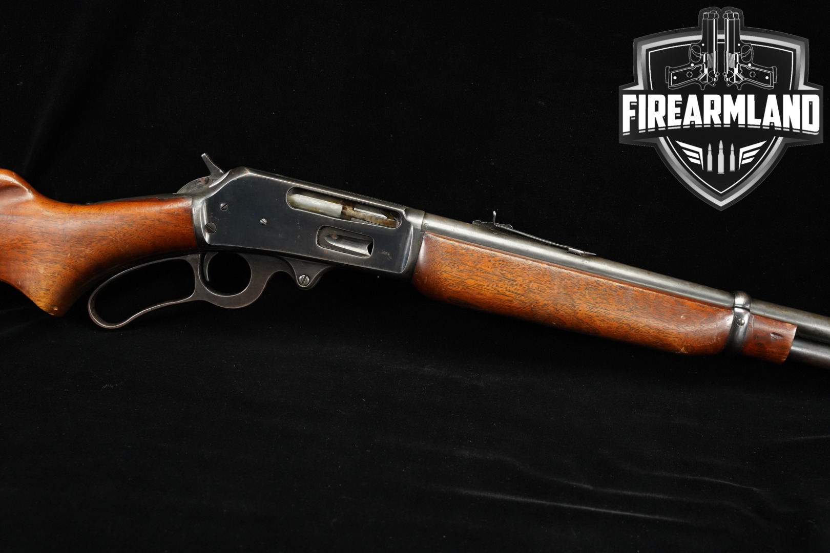 1949 Marlin Firearms Co. Model 336 R.C. (Regular Carbine) .30-30 Blued & Walnut in Good Condition Thumbnail