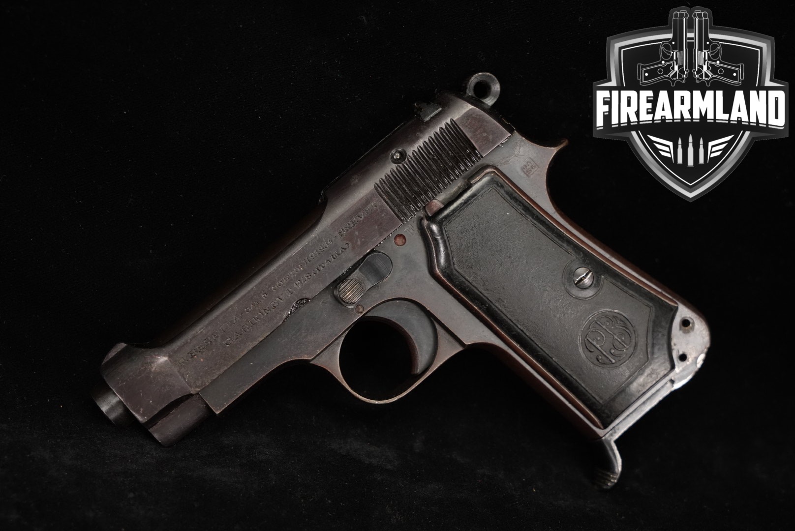 1948 P Beretta Mod 1934 3.4" Blued M1934 ITALY-img-0