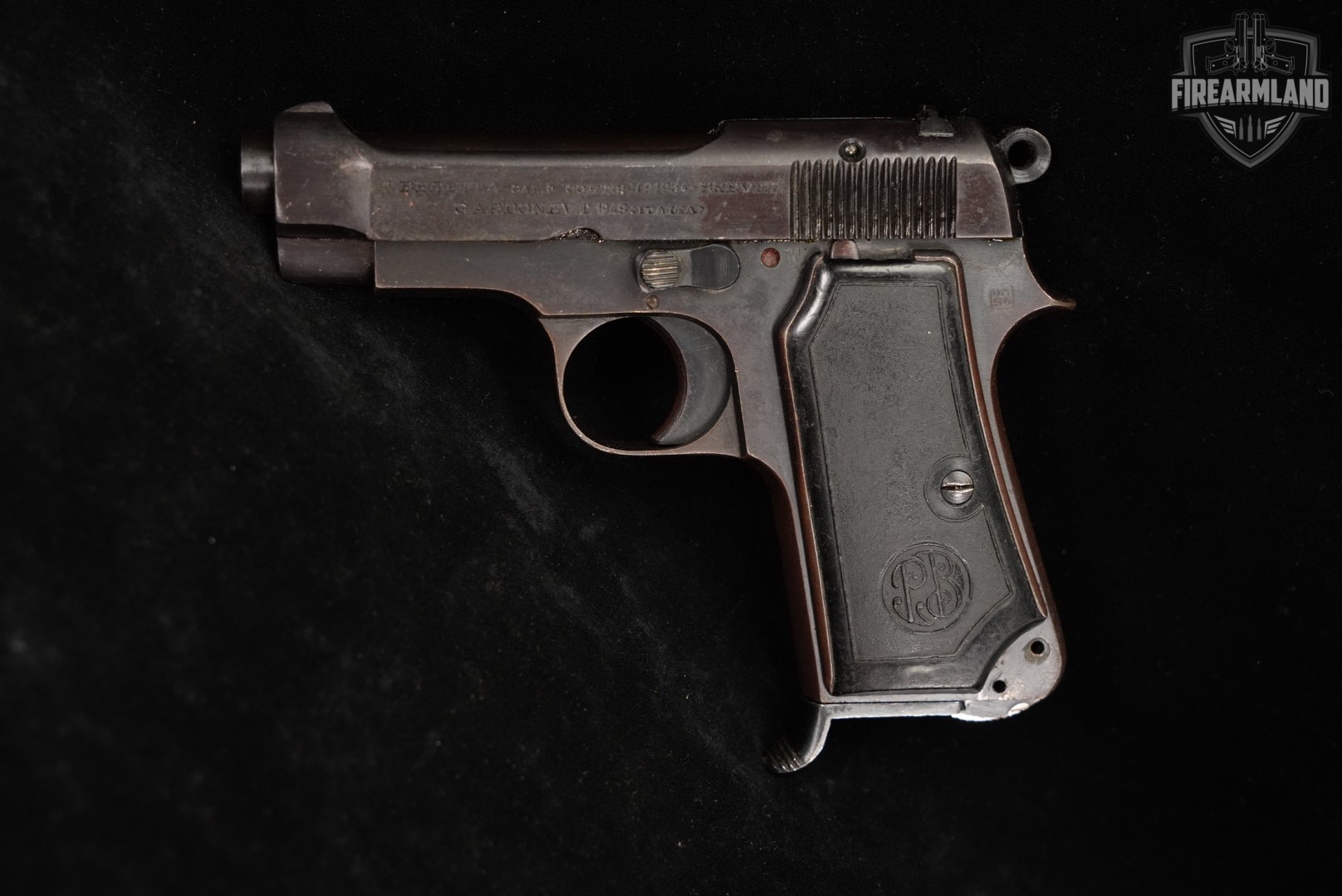1948 P Beretta Mod 1934 3.4" Blued M1934 ITALY-img-2