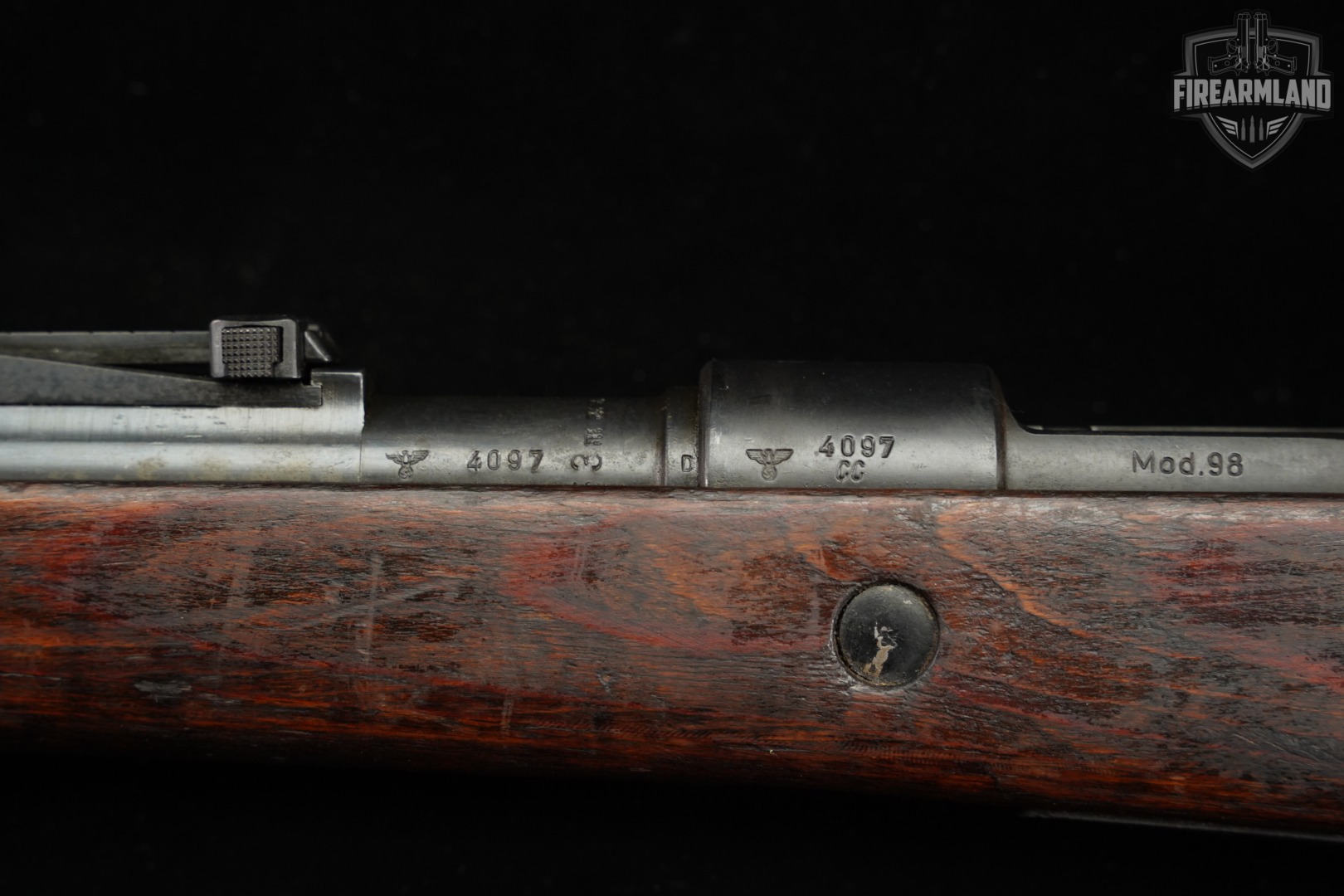 1941 Mauser-Werke Oberndorf Karabiner 98k Byf 41; Soviet Capture 8mmMauser-img-26