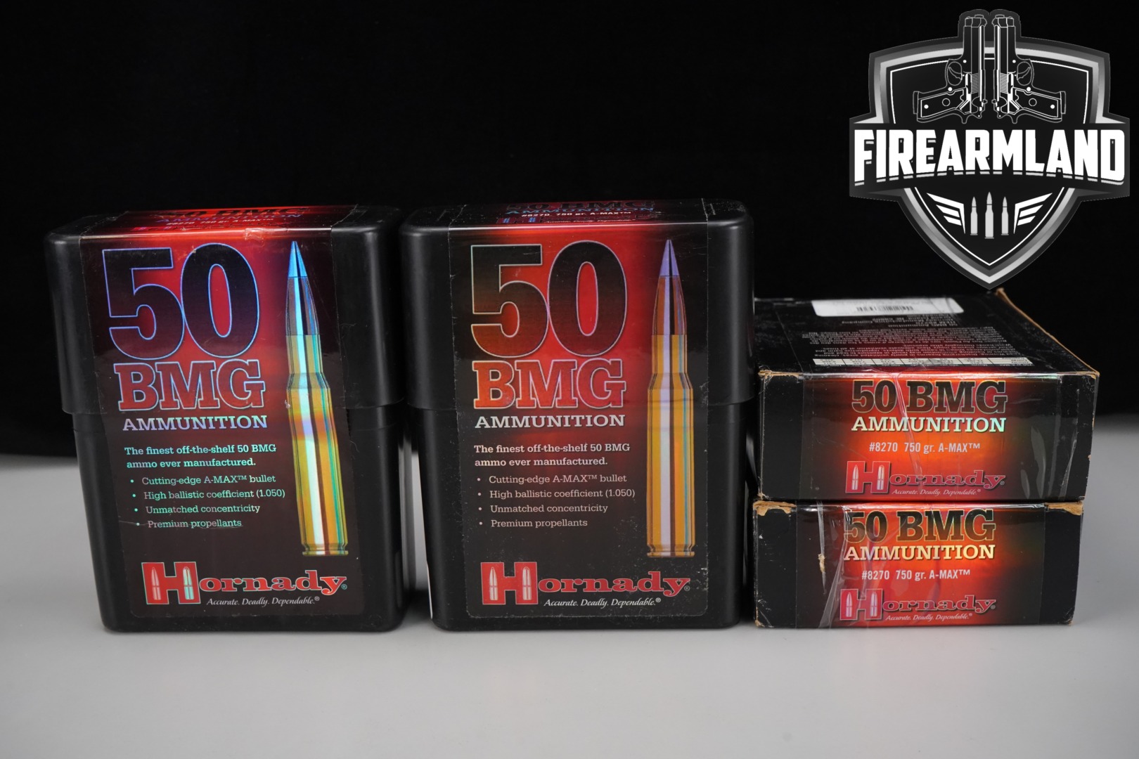 Hornady 50 BMG Ammo .50 BMG in New - Old Stock Condition Thumbnail