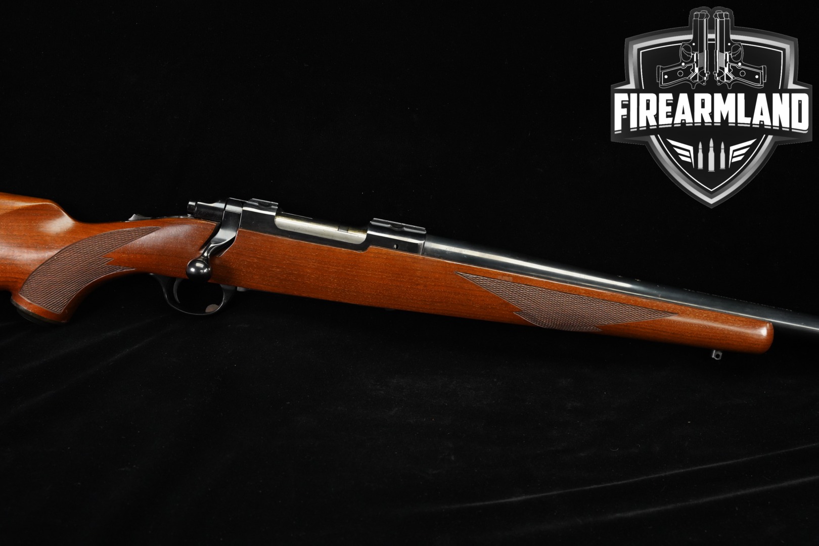 Ruger M77V Varmint; Tang Safety 220 Swift 26" Blued & Walnut M77-V M-77-img-0