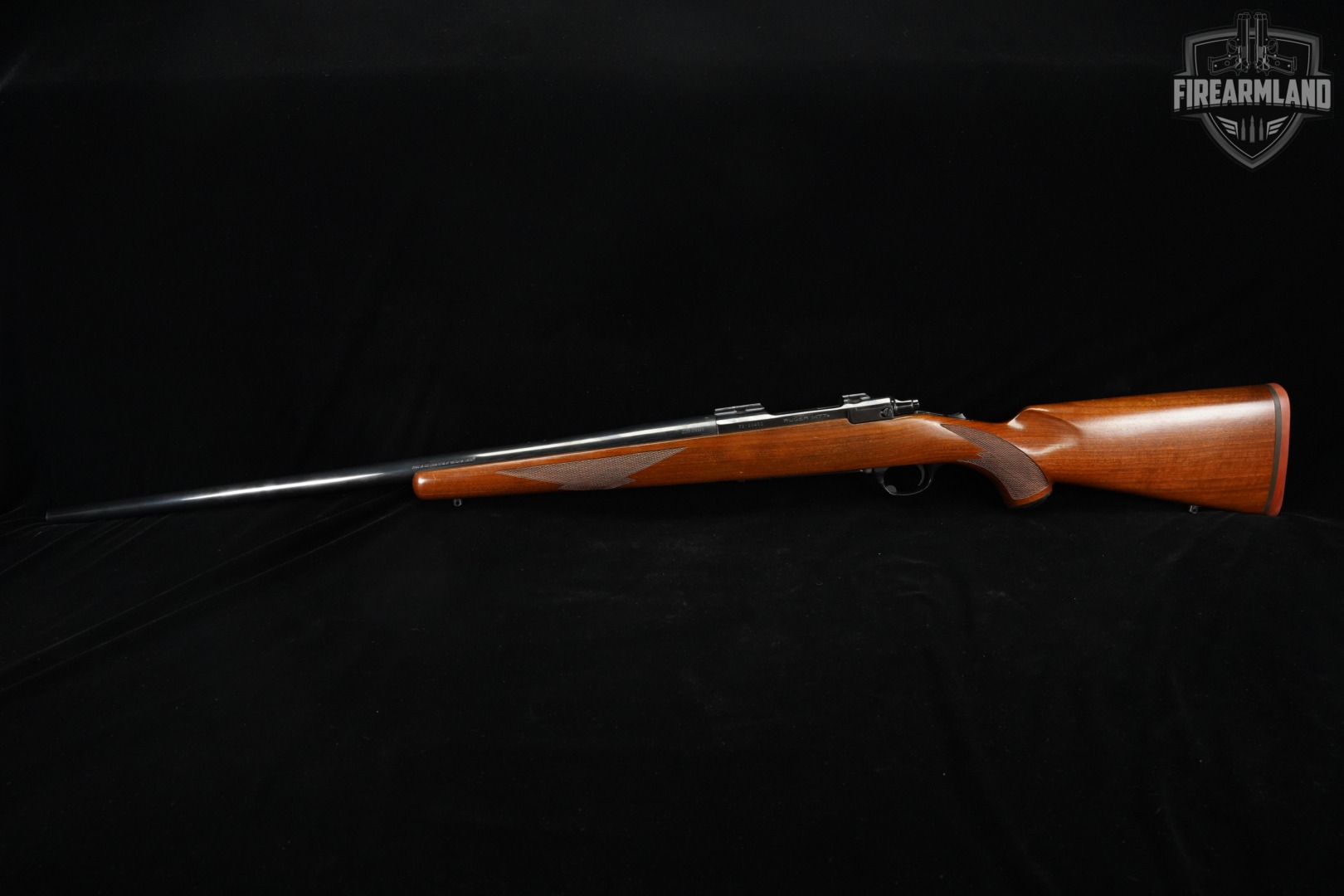 Ruger M77V Varmint; Tang Safety 220 Swift 26" Blued & Walnut M77-V M-77-img-2