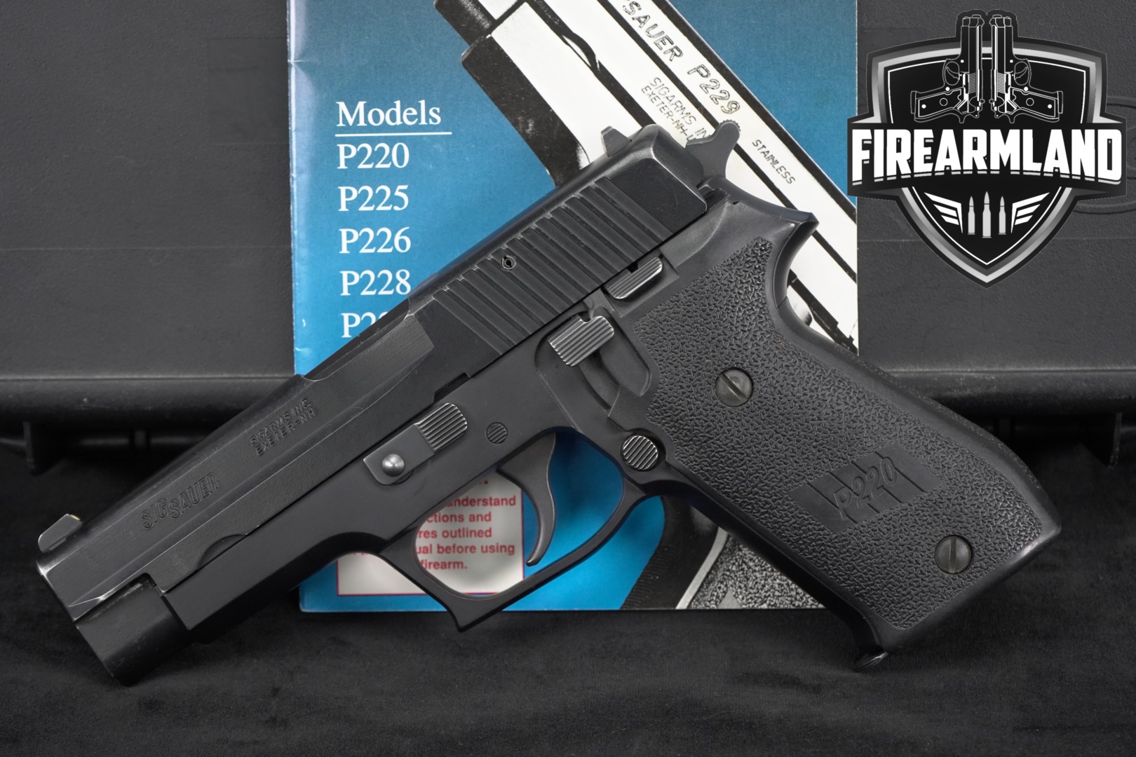Sig Sauer P220 .45 ACP Black in Good Condition Thumbnail