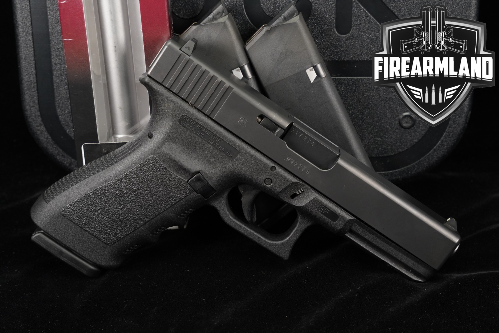 Glock 21 Gen3 SF G21 Gen 3 45 ACP 4.61" LONE WOLF +THREE MAGS, BARREL-img-0