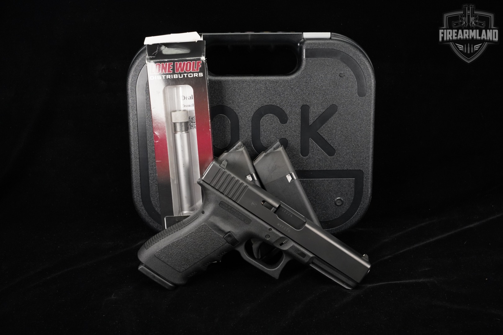Glock 21 Gen3 SF G21 Gen 3 45 ACP 4.61" LONE WOLF +THREE MAGS, BARREL-img-2