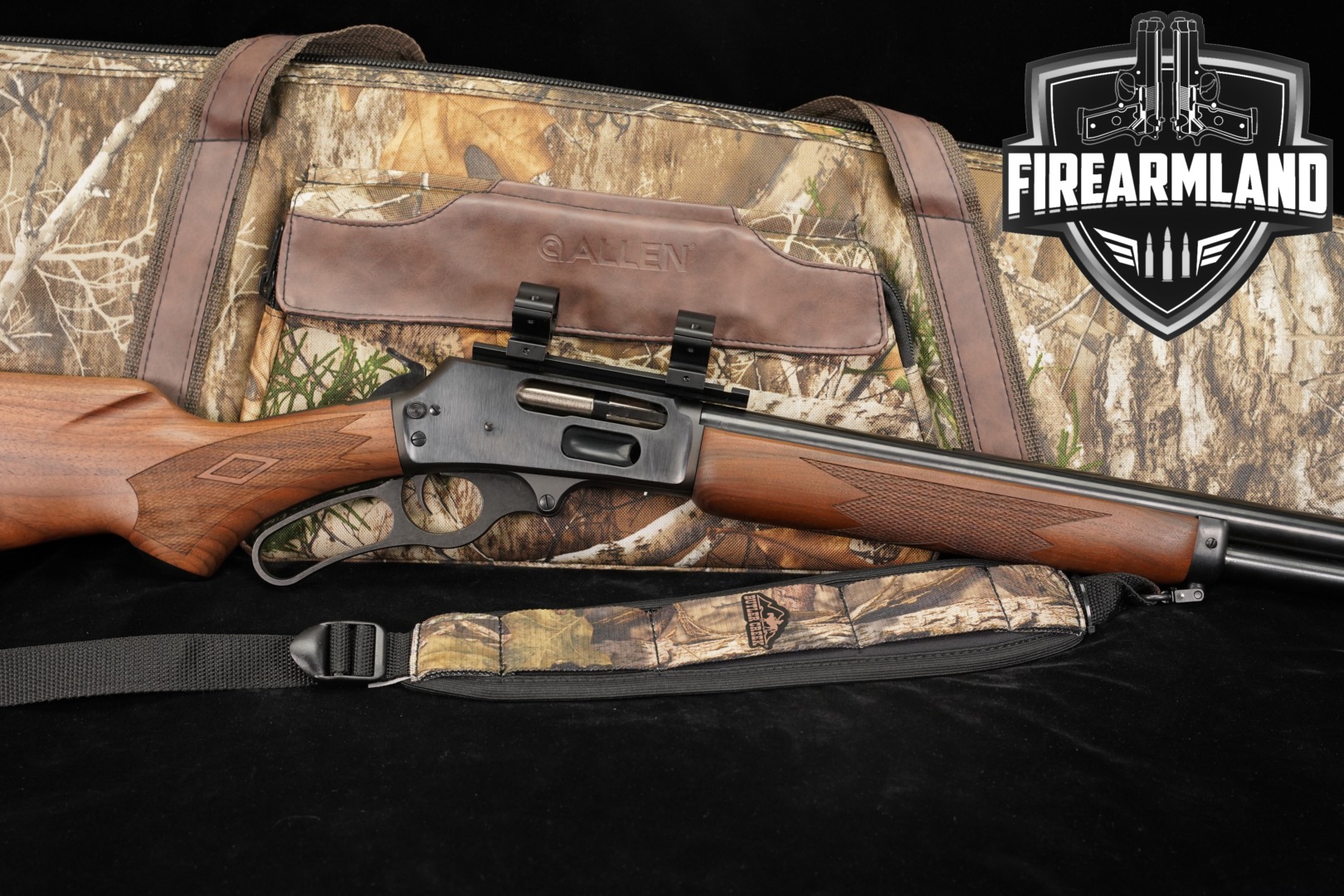 2011-2020 Marlin Firearms Co. Model 1895 .45-70 Govt. Blued & Walnut in Very Good Condition Thumbnail