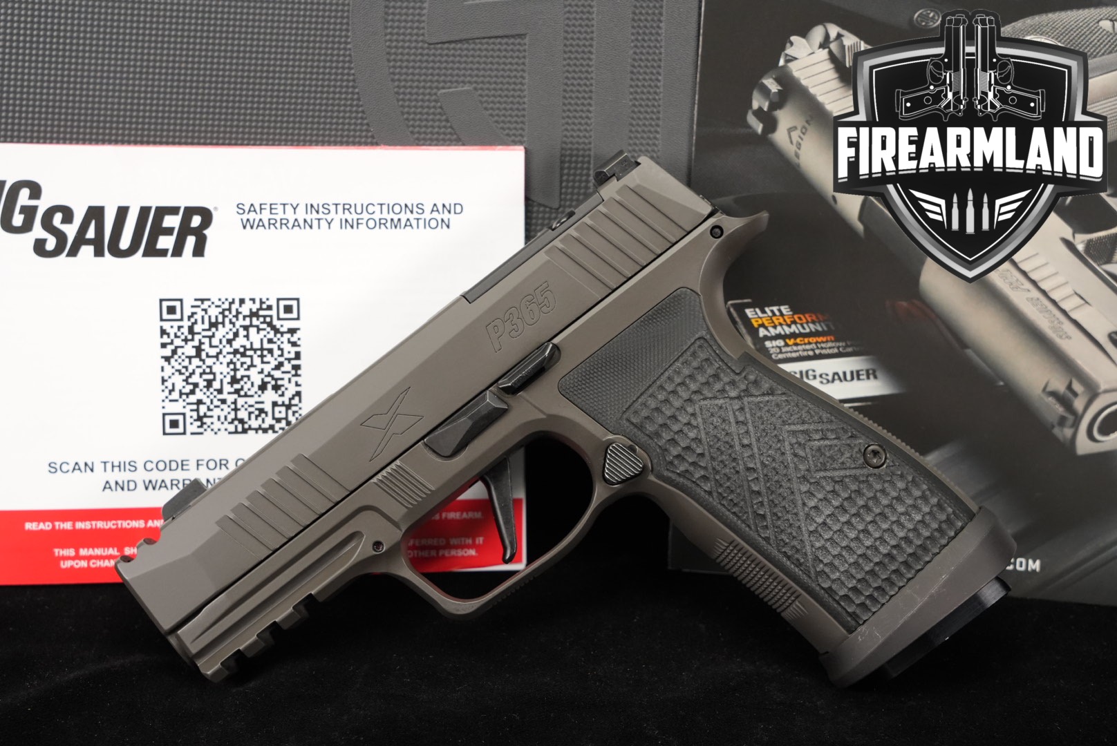 Sig Sauer P365 AXG Legion 9mm Luger Legion Gray in Excellent Condition Thumbnail