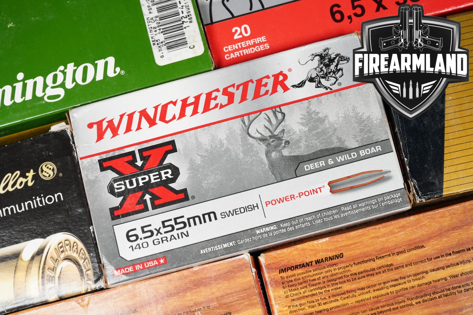 160 RDS! 6.5x55 Swedish Ammo Ammunition-img-0