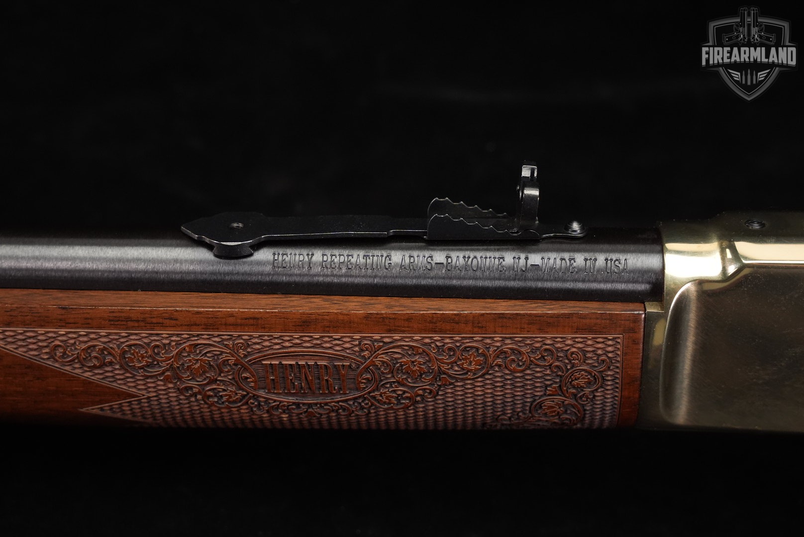 Henry H024-4570 Brass Side Gate Lever Action .45-70 19.8"-img-19