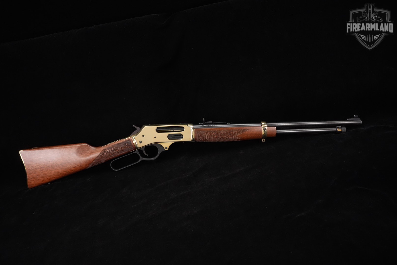 Henry H024-4570 Brass Side Gate Lever Action .45-70 19.8"-img-3