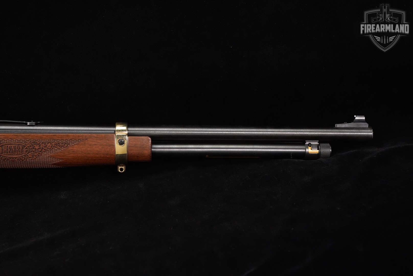 Henry H024-4570 Brass Side Gate Lever Action .45-70 19.8"-img-6