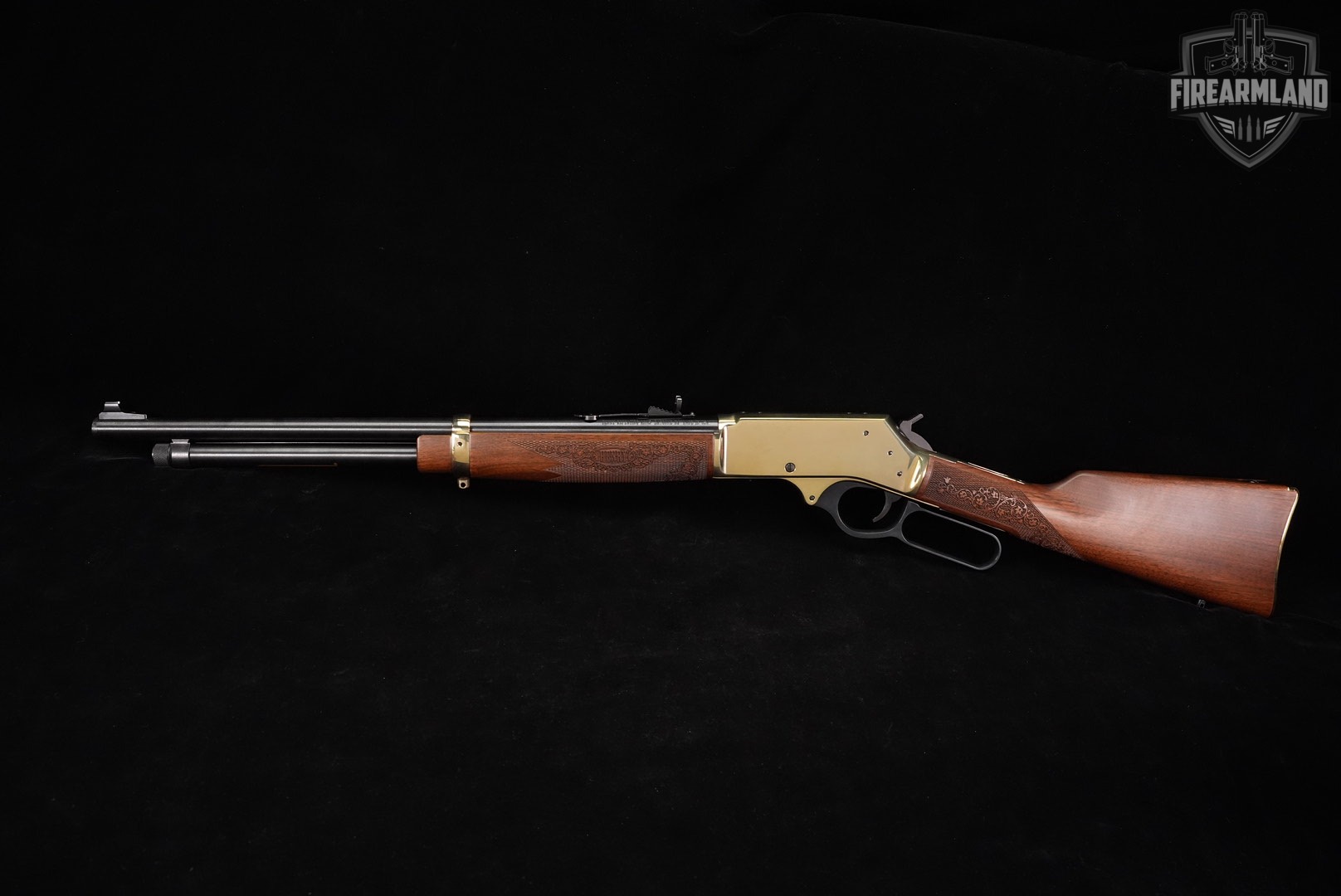 Henry H024-4570 Brass Side Gate Lever Action .45-70 19.8"-img-7