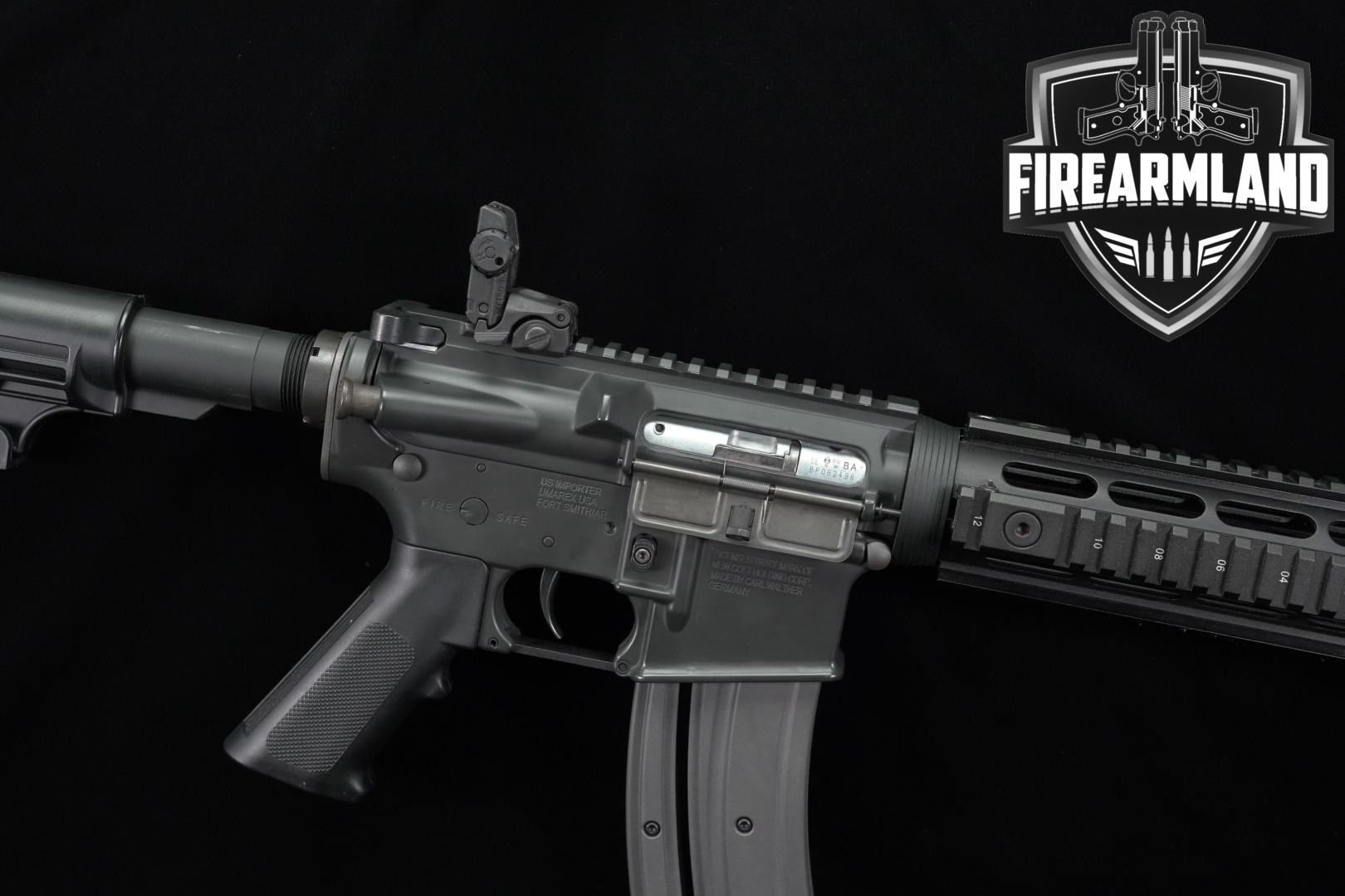 Walther M4 Carbine Tactical Rimfire .22 LR Black in Very Good Condition Thumbnail