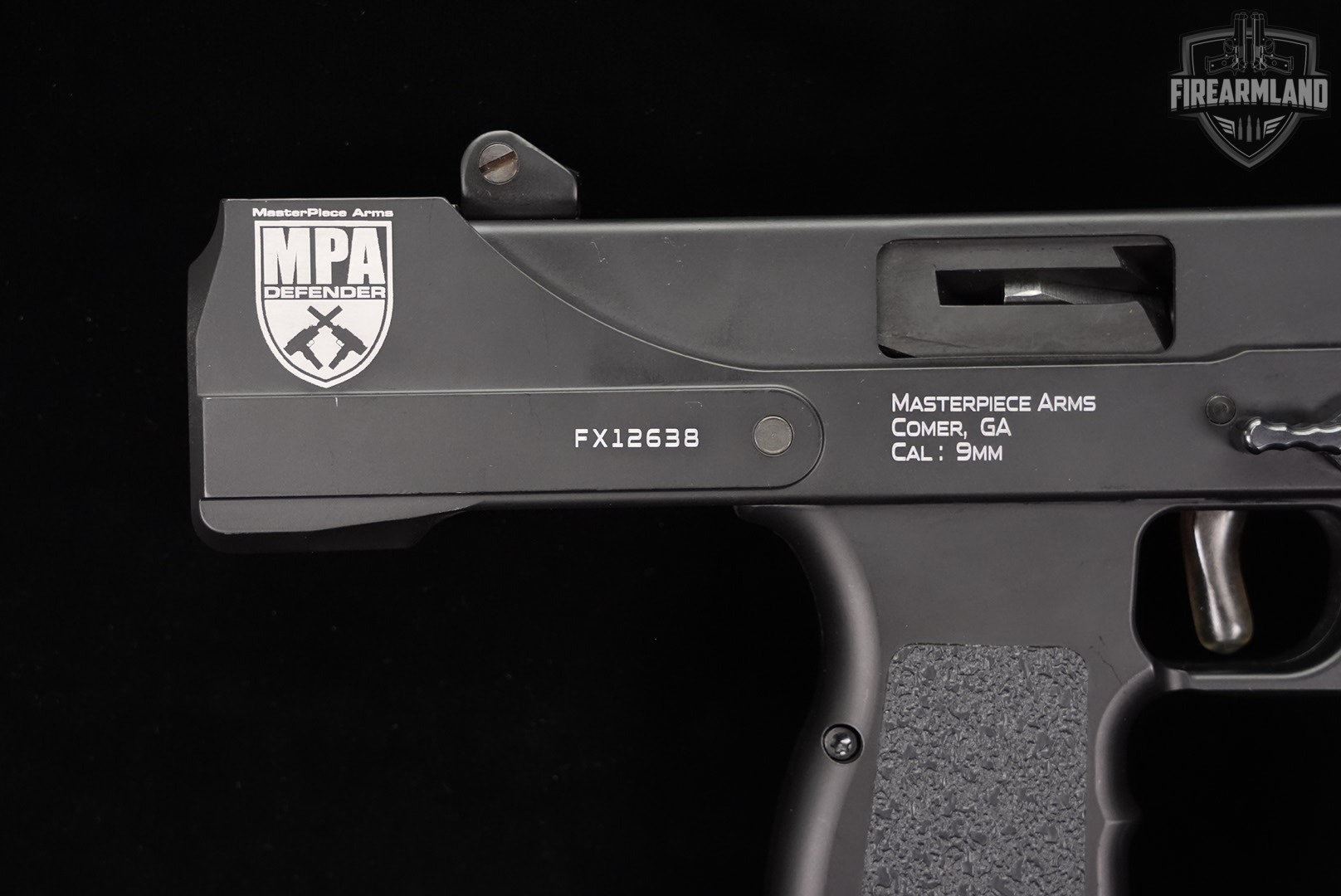 MasterPiece Arms MPA30T Defender 9mm MPA-30T FAUX SUPPRESSOR +ORIG CASE-img-11