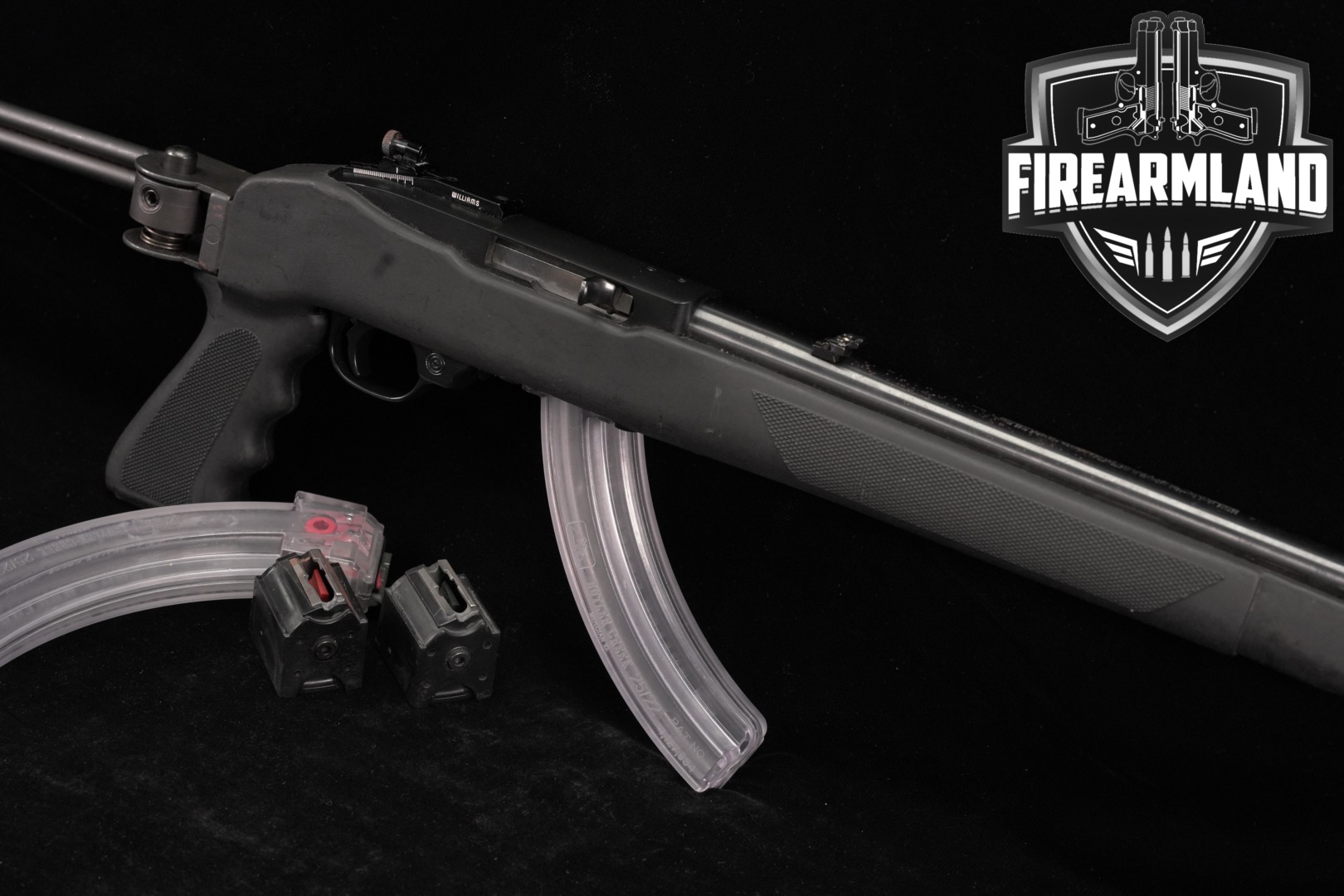 2000 Ruger 10/22 Carbine 22LR 18.5" Blued & Synthetic 1022 10 22 +4 MAGS-img-0