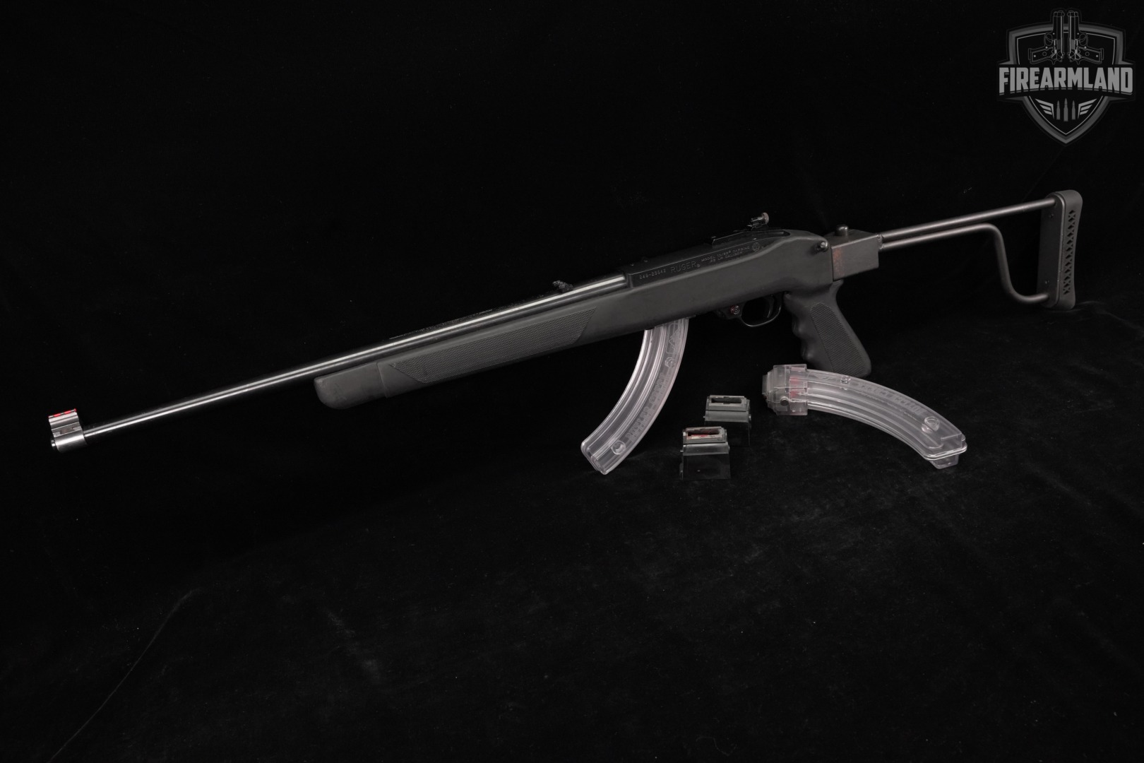 2000 Ruger 10/22 Carbine 22LR 18.5" Blued & Synthetic 1022 10 22 +4 MAGS-img-2