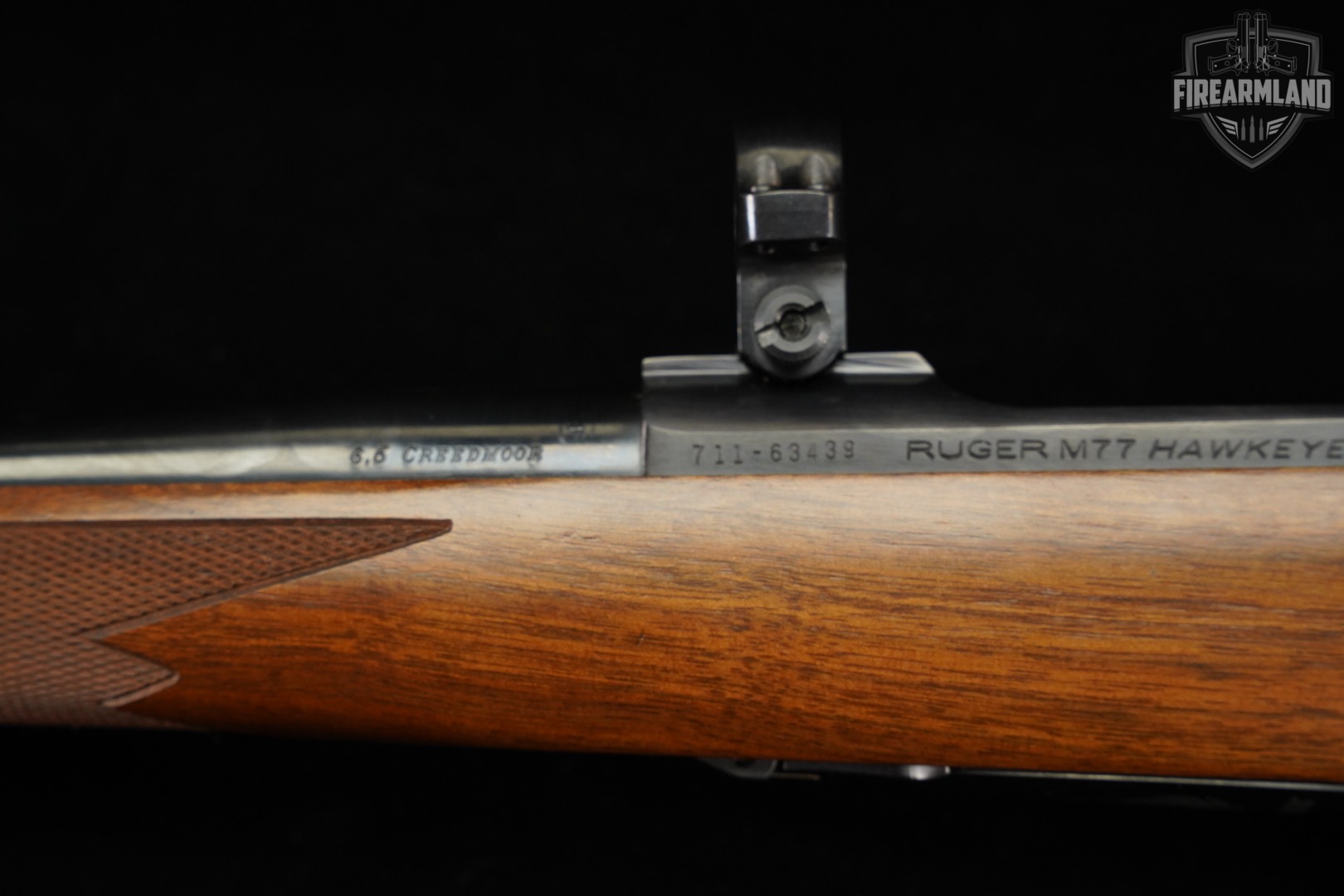 Ruger M77 Hawkeye Standard 6.5 Creedmoor Blued & Walnut M-77 +SCOPE RINGS-img-18