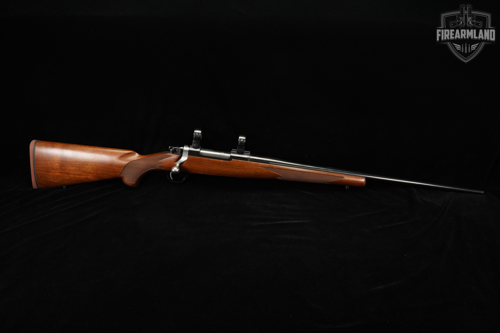 Ruger M77 Hawkeye Standard 6.5 Creedmoor Blued & Walnut M-77 +SCOPE RINGS-img-3