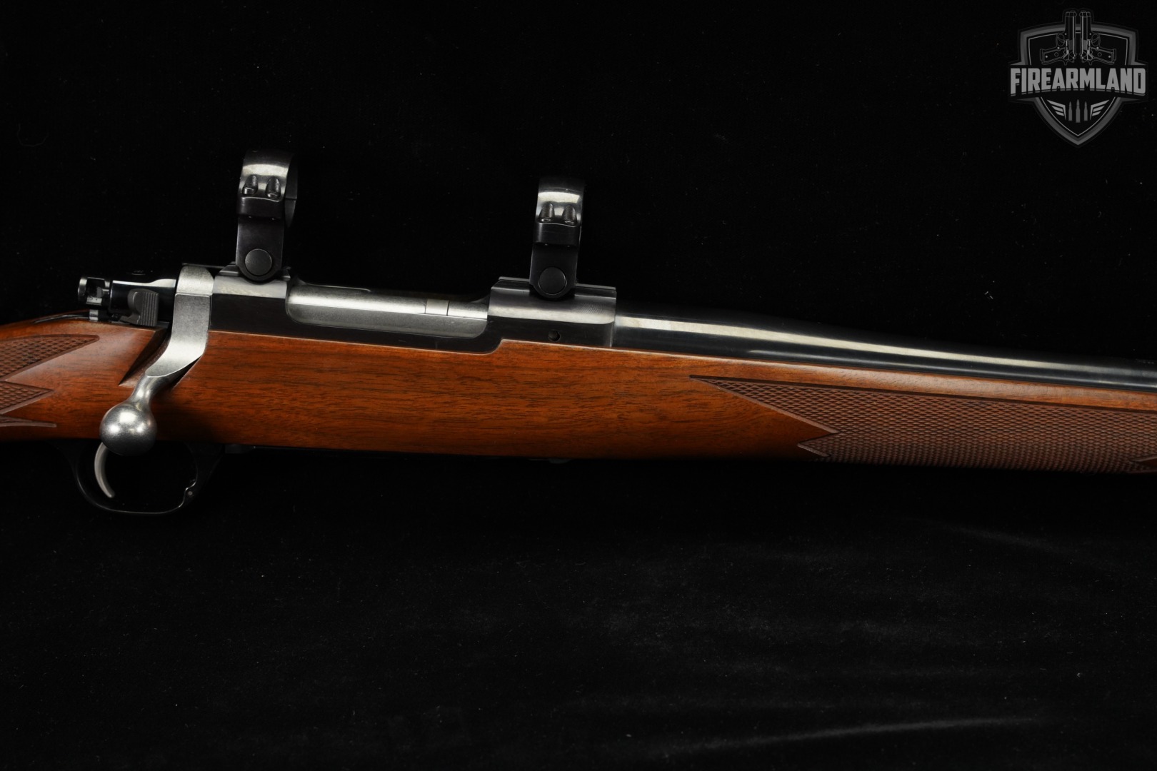 Ruger M77 Hawkeye Standard 6.5 Creedmoor Blued & Walnut M-77 +SCOPE RINGS-img-5