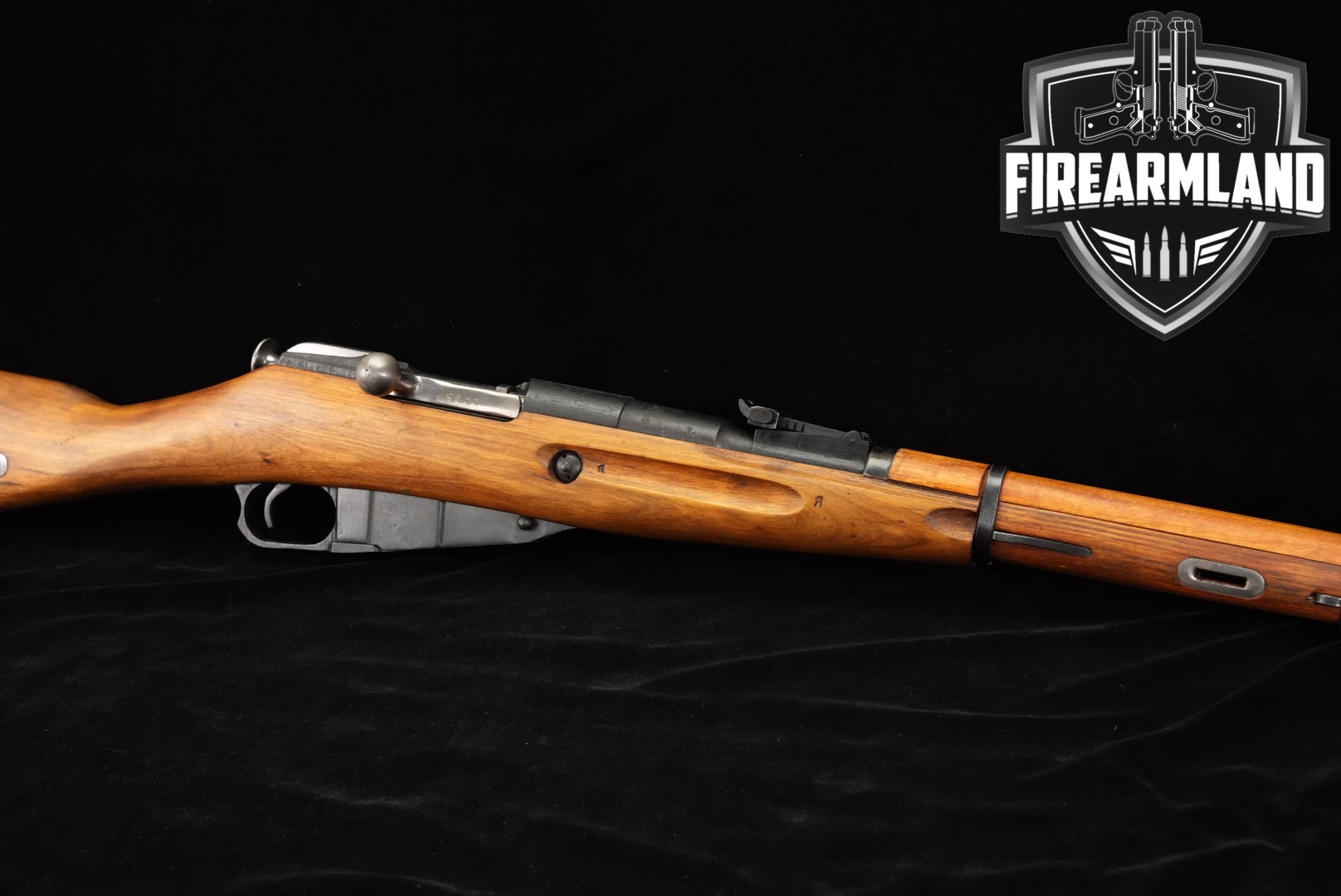 1942 Izhevsk Arsenal Mosin-Nagant M38 Carbine (Model 1938) 7.62x54R Blued & Hardwood in Good Condition Thumbnail