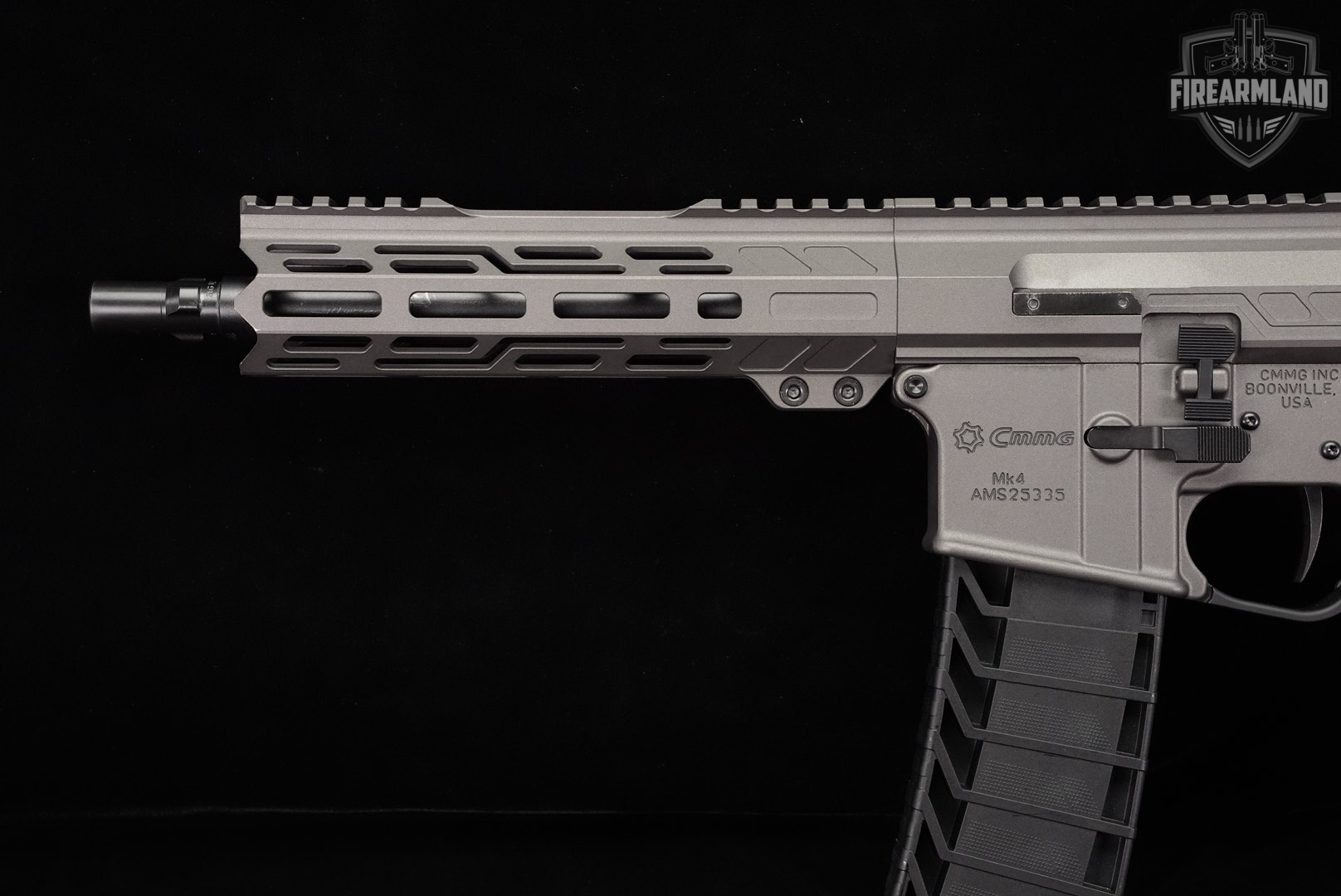 SBR CMMG BANSHEE Mk4 9mm AR-15 AR15 8.5" Grey & Black +2 MAGS-img-7