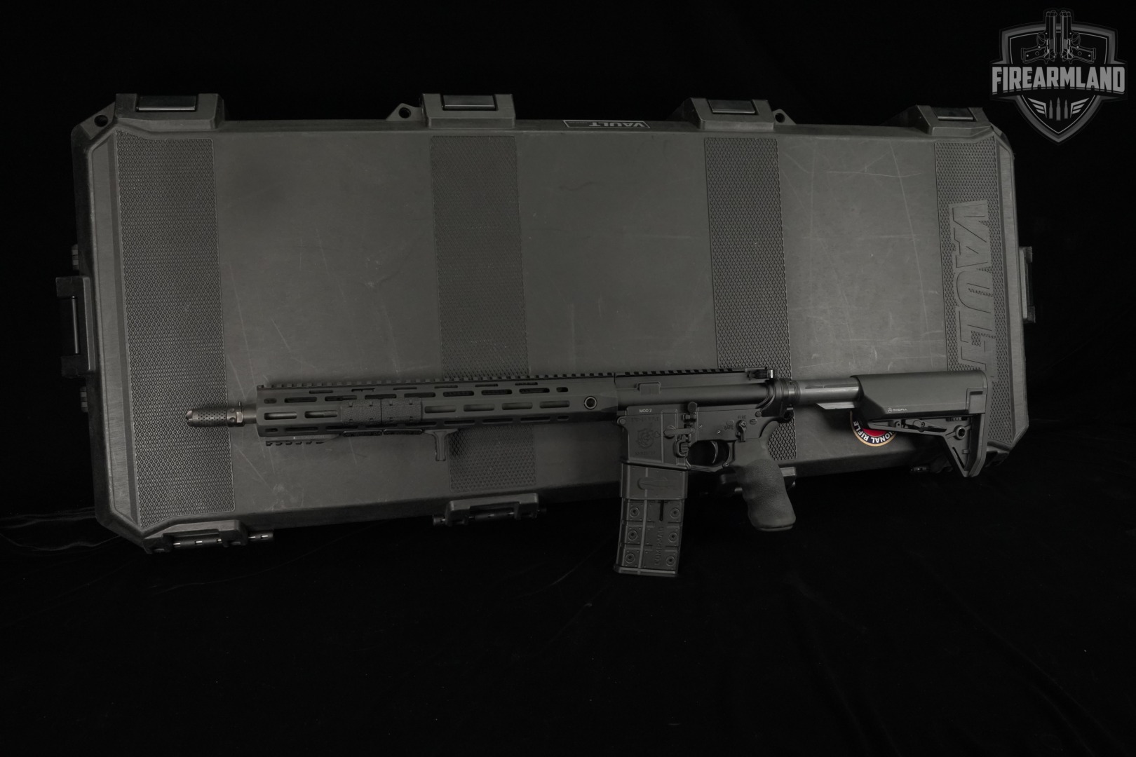 CUSTOM Knights Armament KAC SR-30 Mod 2 5.56 NATO AR-15 AR15 16" SR30 +CASE-img-2