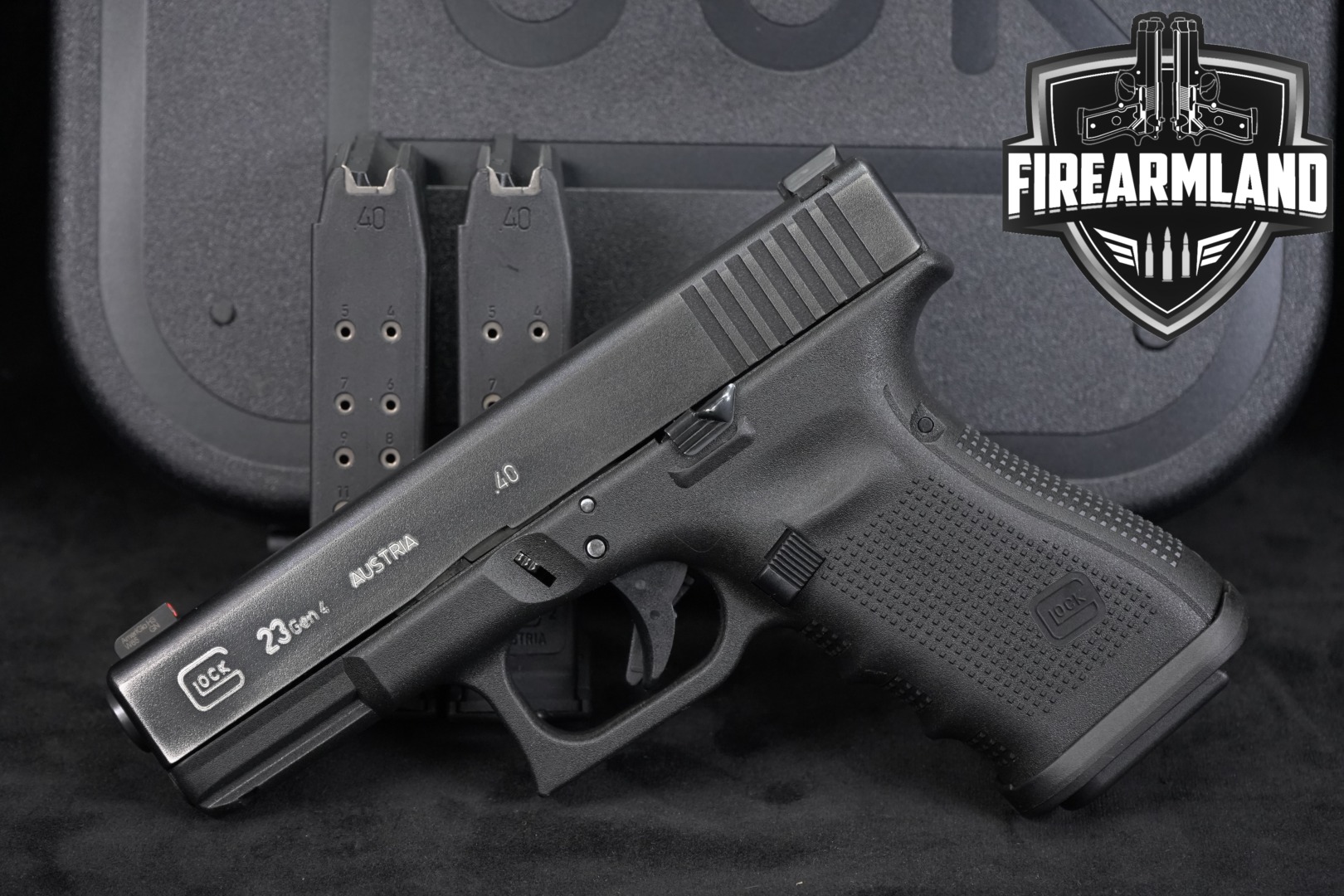 Glock G23 Gen4 .40 S&W Black in Very Good Condition Thumbnail