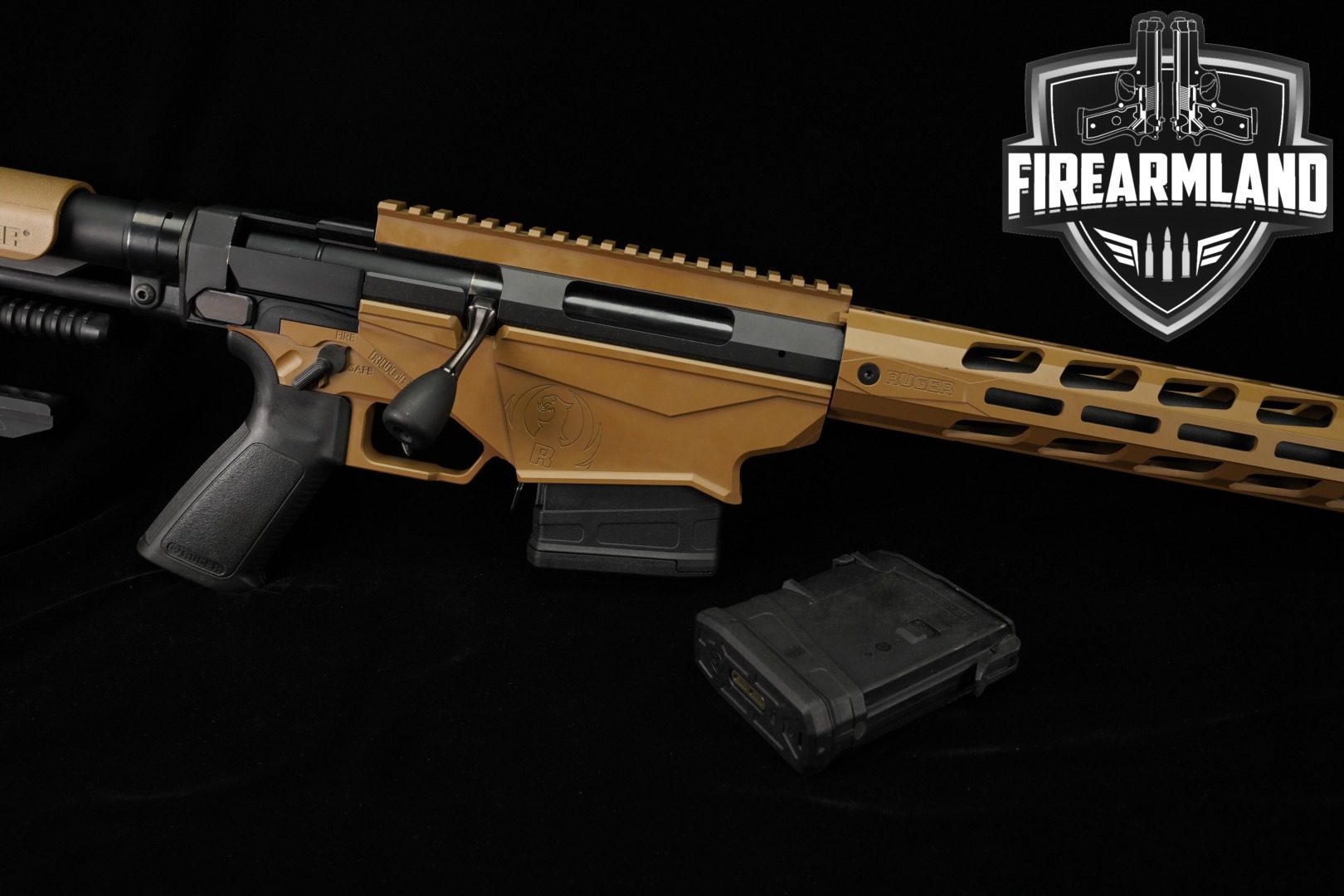 2022 Sturm Ruger Ruger Precision Rifle .308 Win. Two-Tone Black & Brown in Very Good Condition Thumbnail