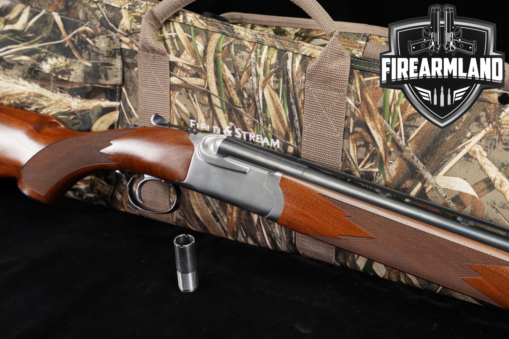 1999 Sturm Ruger Red Label 20 Gauge Stainless/Blued & Walnut in Very Good Condition Thumbnail