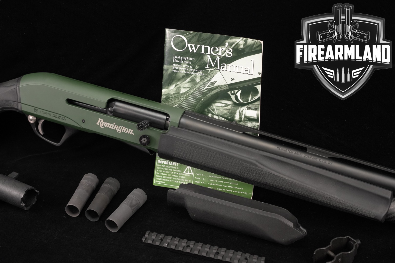 Remington Versa Max Competition Tactical 12 Gauge OD Green in Very Good Condition Thumbnail