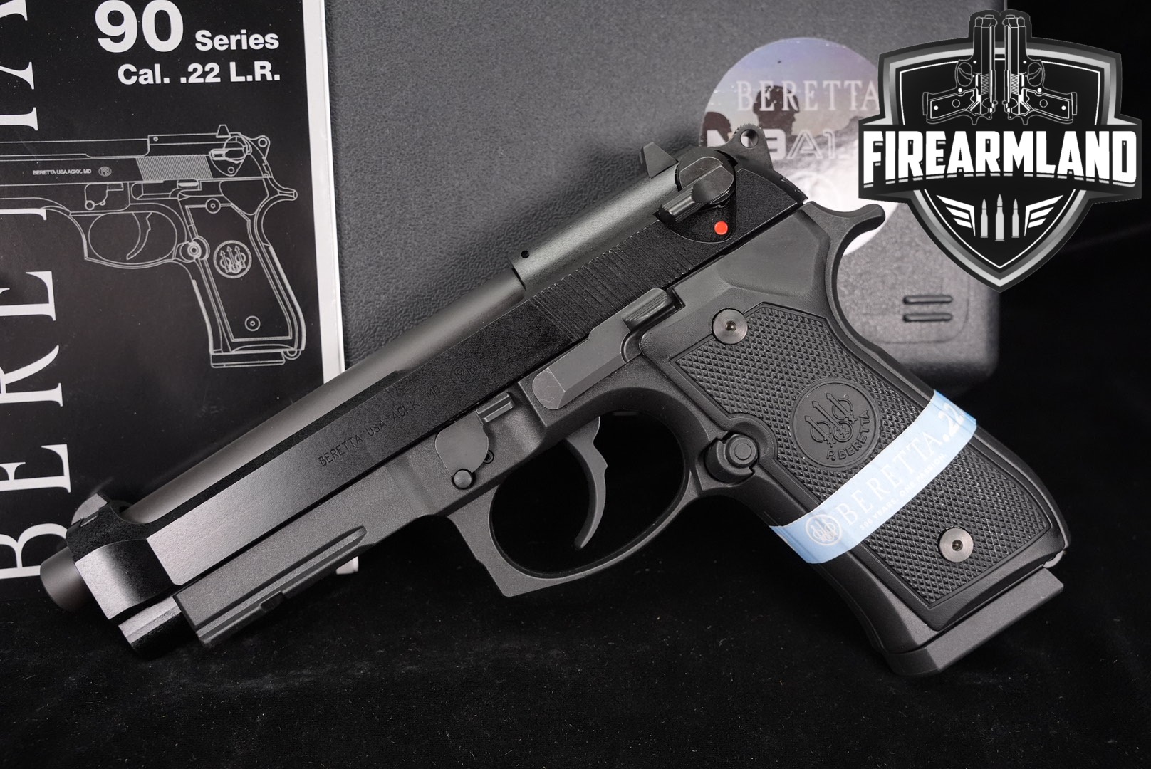 Beretta Mod. 92FS Type M9A1 22LR 5.25 92 FS +ORIG CASE-img-0